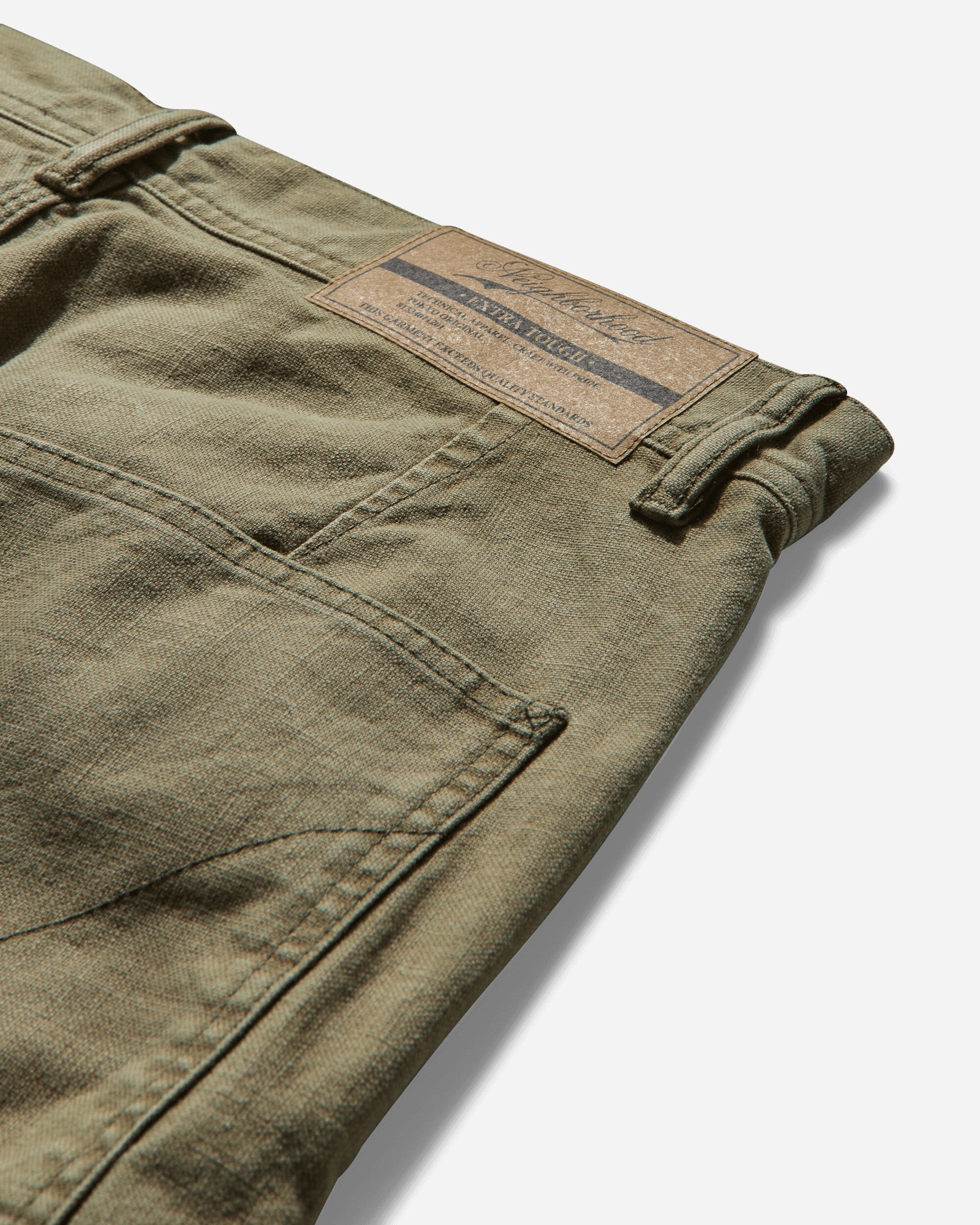 Neighborhood Duck Painter Pants Olive Drab Pants Casual 242UTNH-PTM02 OD