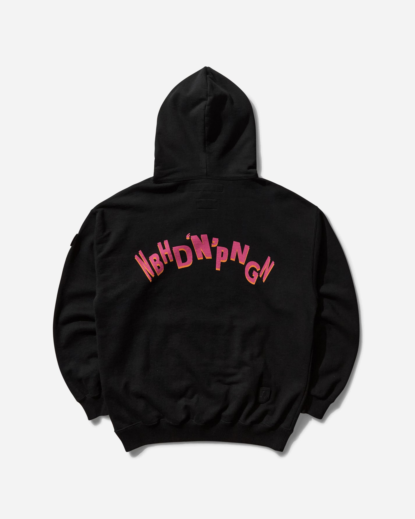 Neighborhood Nh X Phingerin . Sweat Hoodie Ls Black Sweatshirts Hoodies 242UWPGN-CSM01 BK