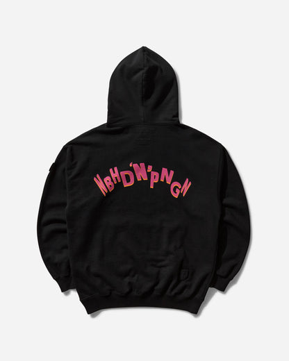 Neighborhood Nh X Phingerin . Sweat Hoodie Ls Black Sweatshirts Hoodies 242UWPGN-CSM01 BK