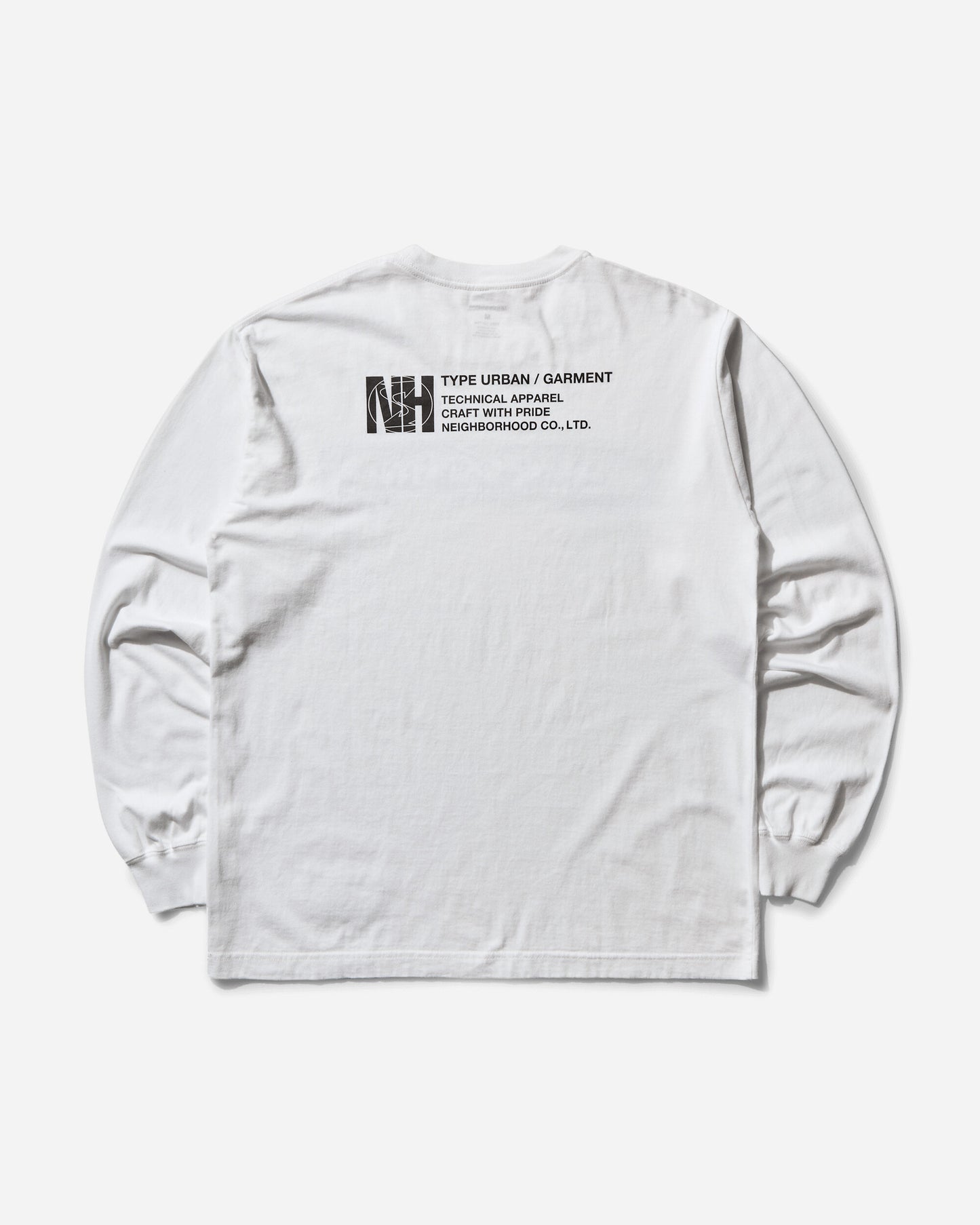 Neighborhood Nh X Subware . Tee Ls-2 White T-Shirts Longsleeve 242PC49N-LT02 WH