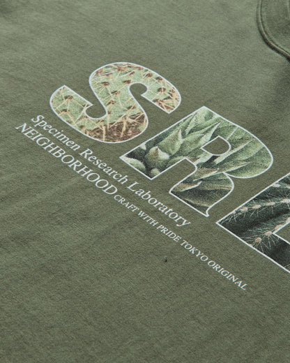 Neighborhood Srl . Tee Ls-2 Olive Drab T-Shirts Shortsleeve 242PCNH-LT20 OD