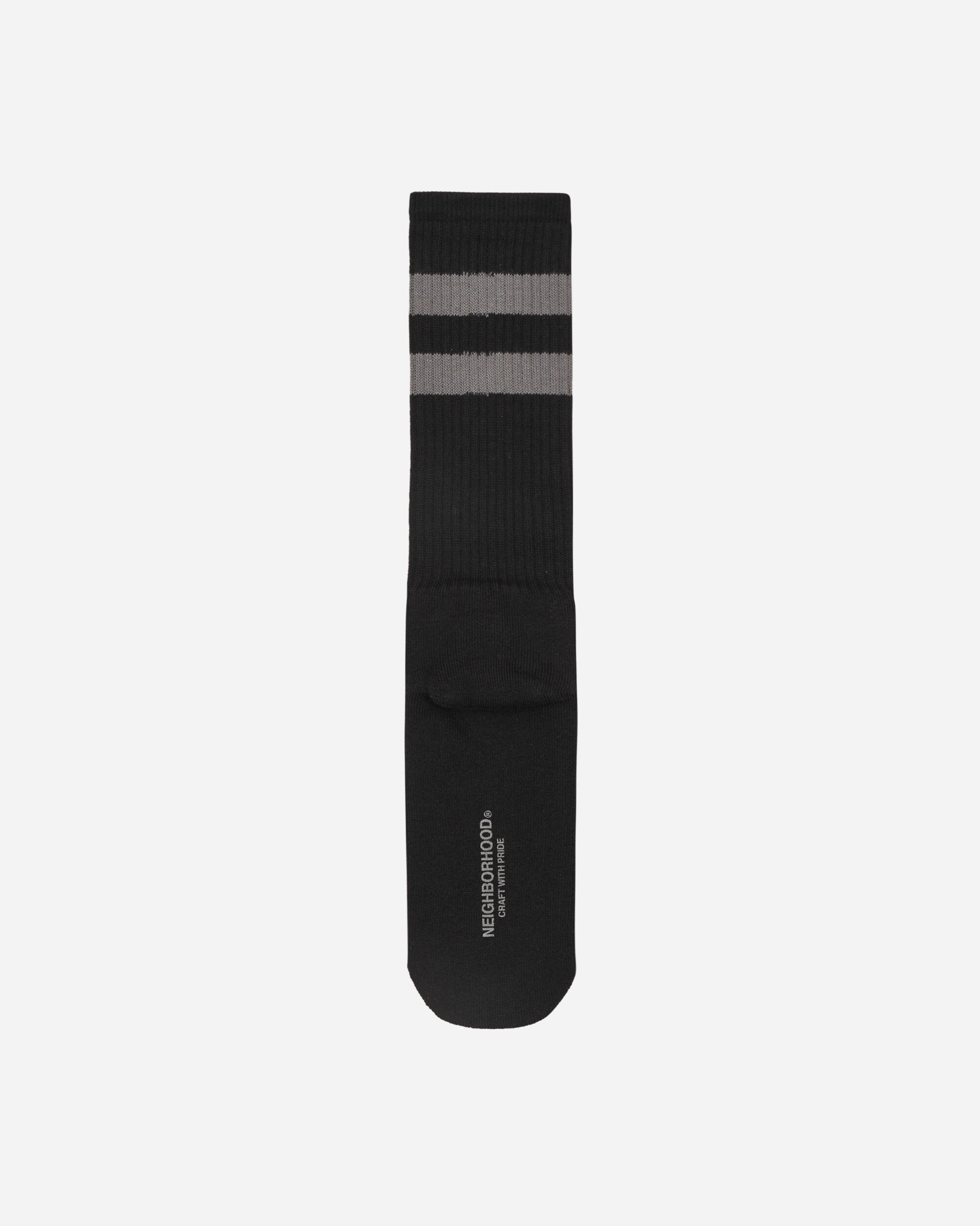 Neighborhood Classic 3Pac Socks Black Underwear Socks 242KWNH-UWM01 BK