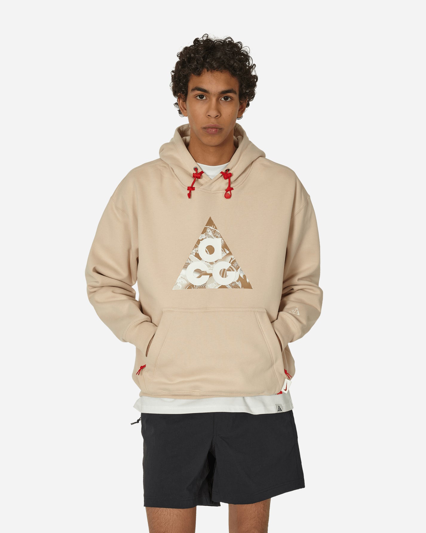 Nike M Nsw Acg Cny Hoodie Gcel Sanddrift Sweatshirts Hoodies HF2947-126