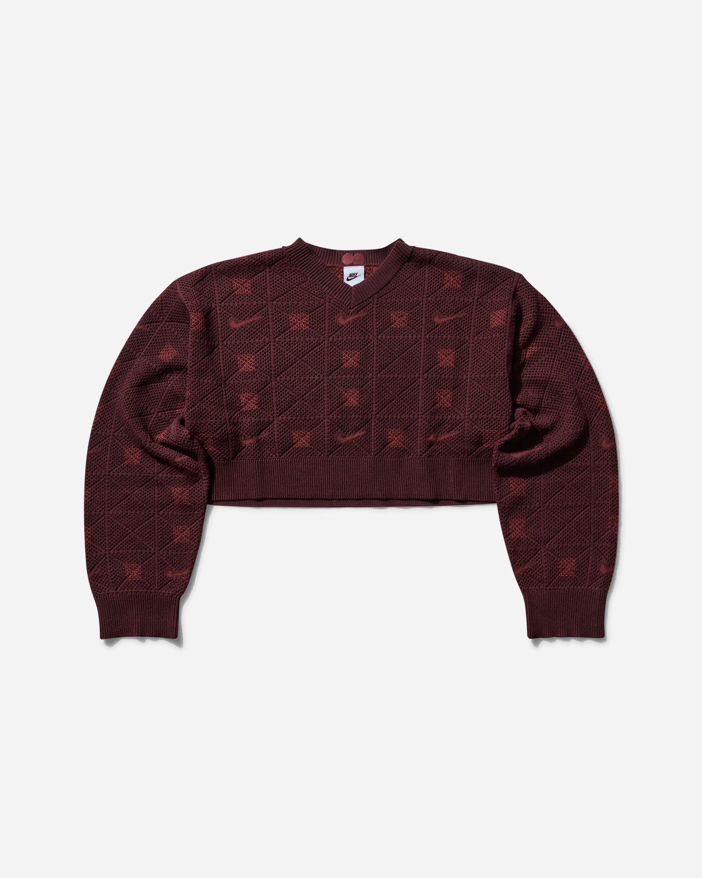 Nike Wmns W Nsw Noc Eng Sweater Burgundy Crush/Dark Pony Knitwears Sweaters FV7801-652