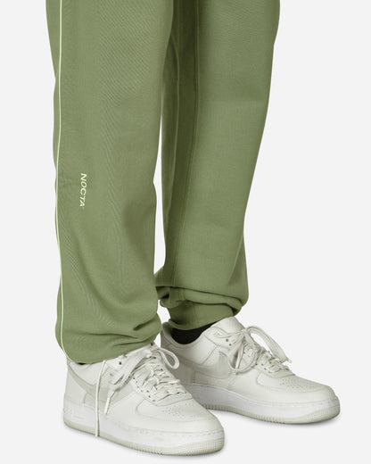 Nike M Nrg Nocta Cs Pant Flc Oil Green/Lt Liquid Lime Pants Sweatpants FN7661-386