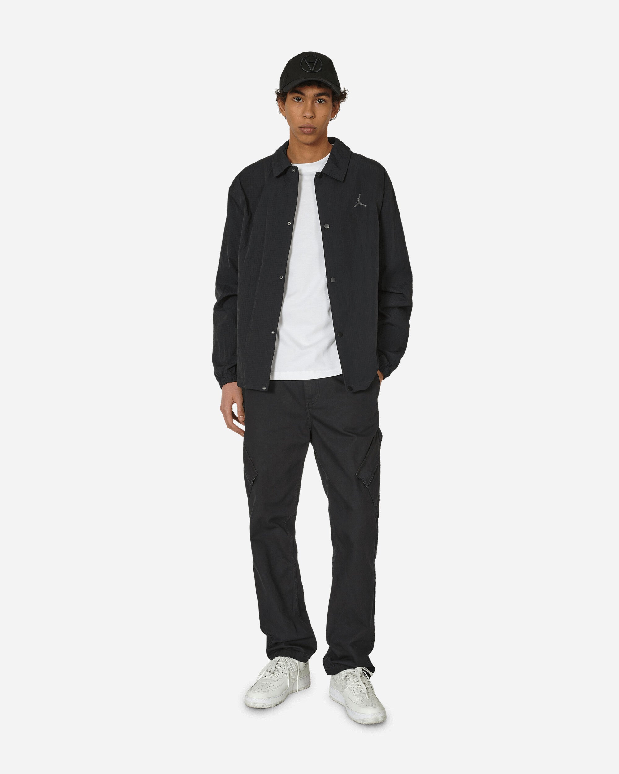 Nike Jordan M J Ess Coaches Jkt Black/Anthracite Coats and Jackets Jackets FN4541-010