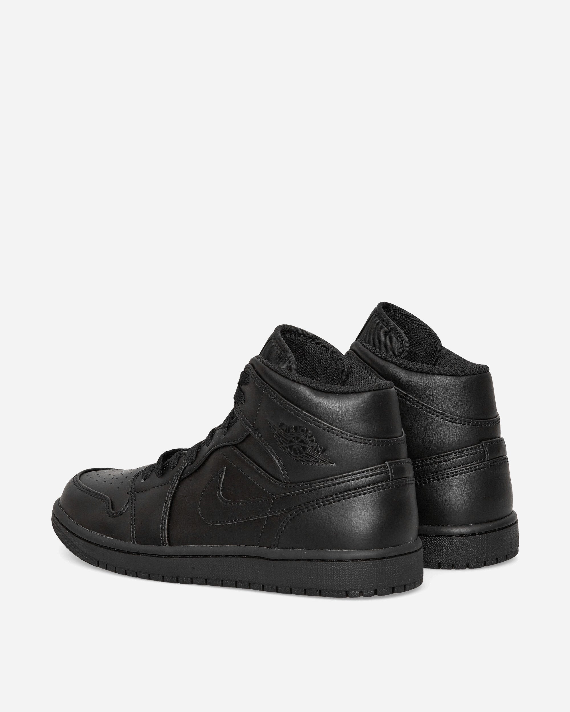 Nike Jordan Air Jordan 1 Mid Black/Black Sneakers Mid 554724-093