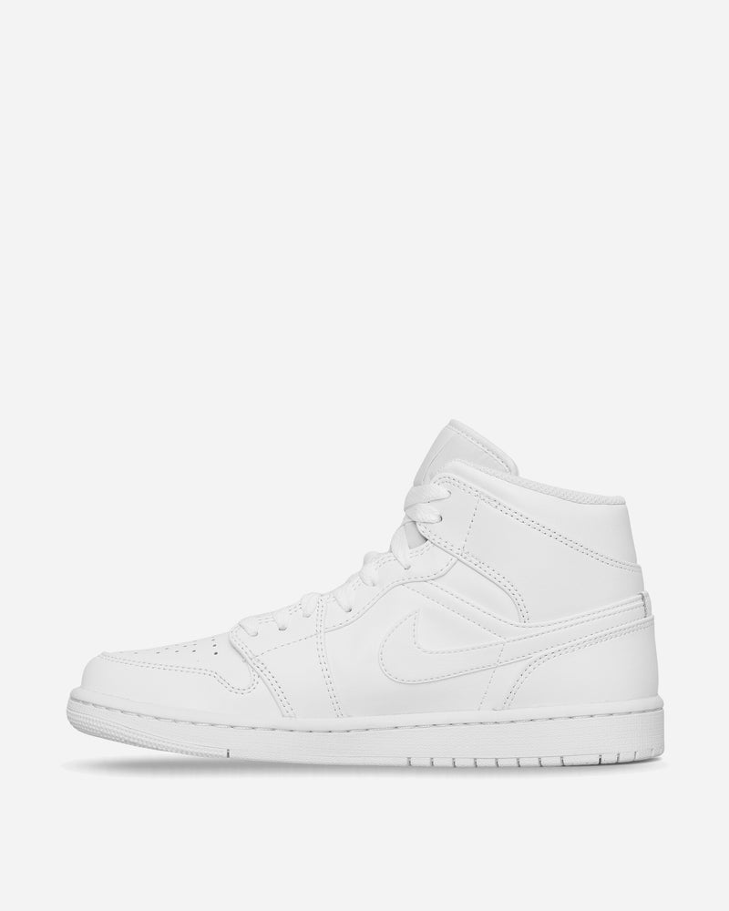 Nike Jordan Air Jordan 1 Mid White/White Sneakers Mid 554724-136