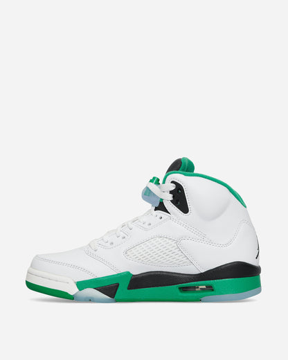 Nike Jordan Wmns Air Jordan 5 Retro White/Lucky Green Sneakers Mid DD9336-103