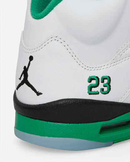 Nike Jordan Wmns Air Jordan 5 Retro White/Lucky Green Sneakers Mid DD9336-103