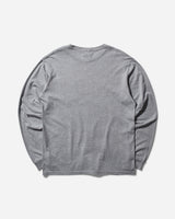 Noah Long Sleeve Core Logo Pocket Tee Heather Grey T-Shirts Longsleeve PT2NOAH HGY