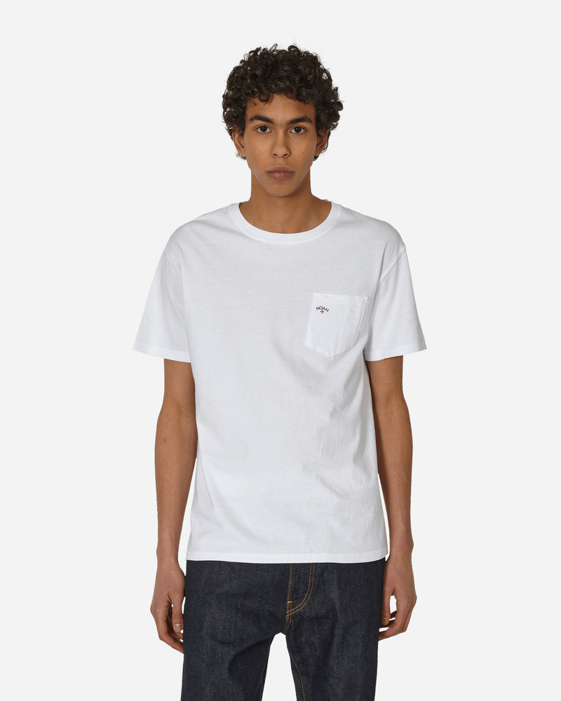 Noah Core Logo Pocket Tee White T-Shirts Shortsleeve PT1NOAH WHT