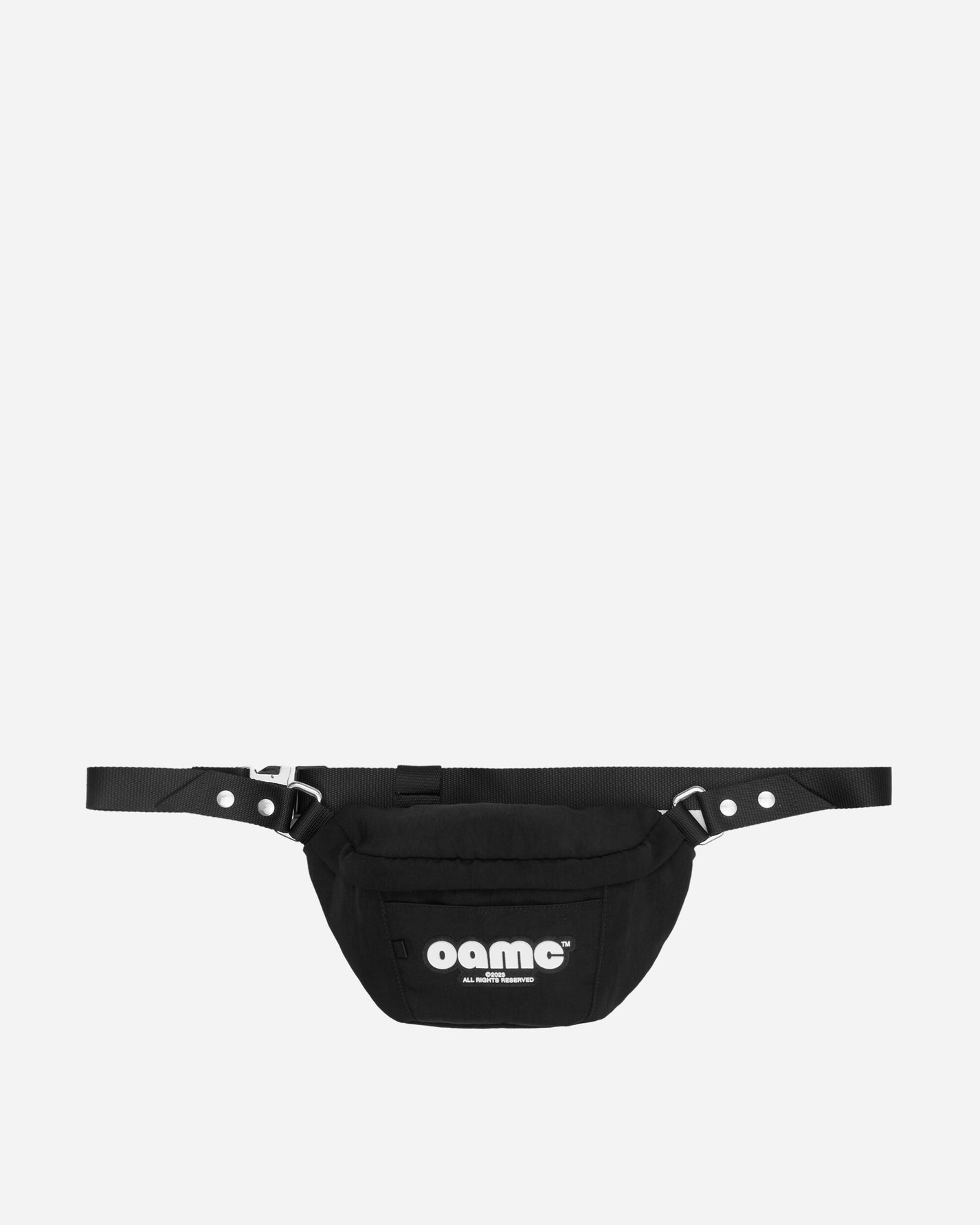 OAMC Taiga Waist Bag Black Bags and Backpacks Waistbags 23A28OAB07 001