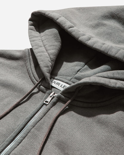 Our Legacy Rascal Hood Grey Sweatshirts Zip-Ups M4246CO RH