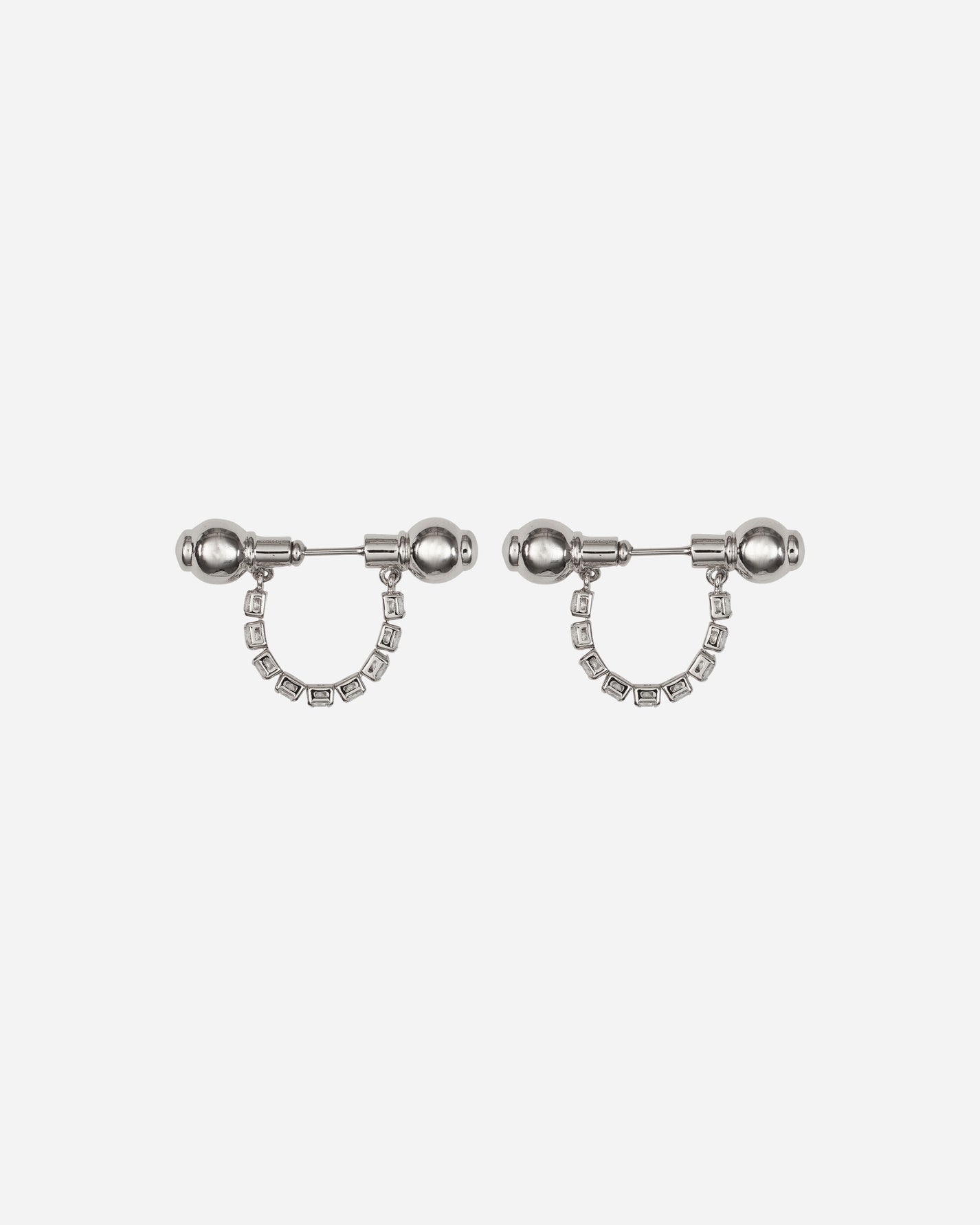 Panconesi Wmns Barbells Silver
Crystal Jewellery Earrings EA031 P