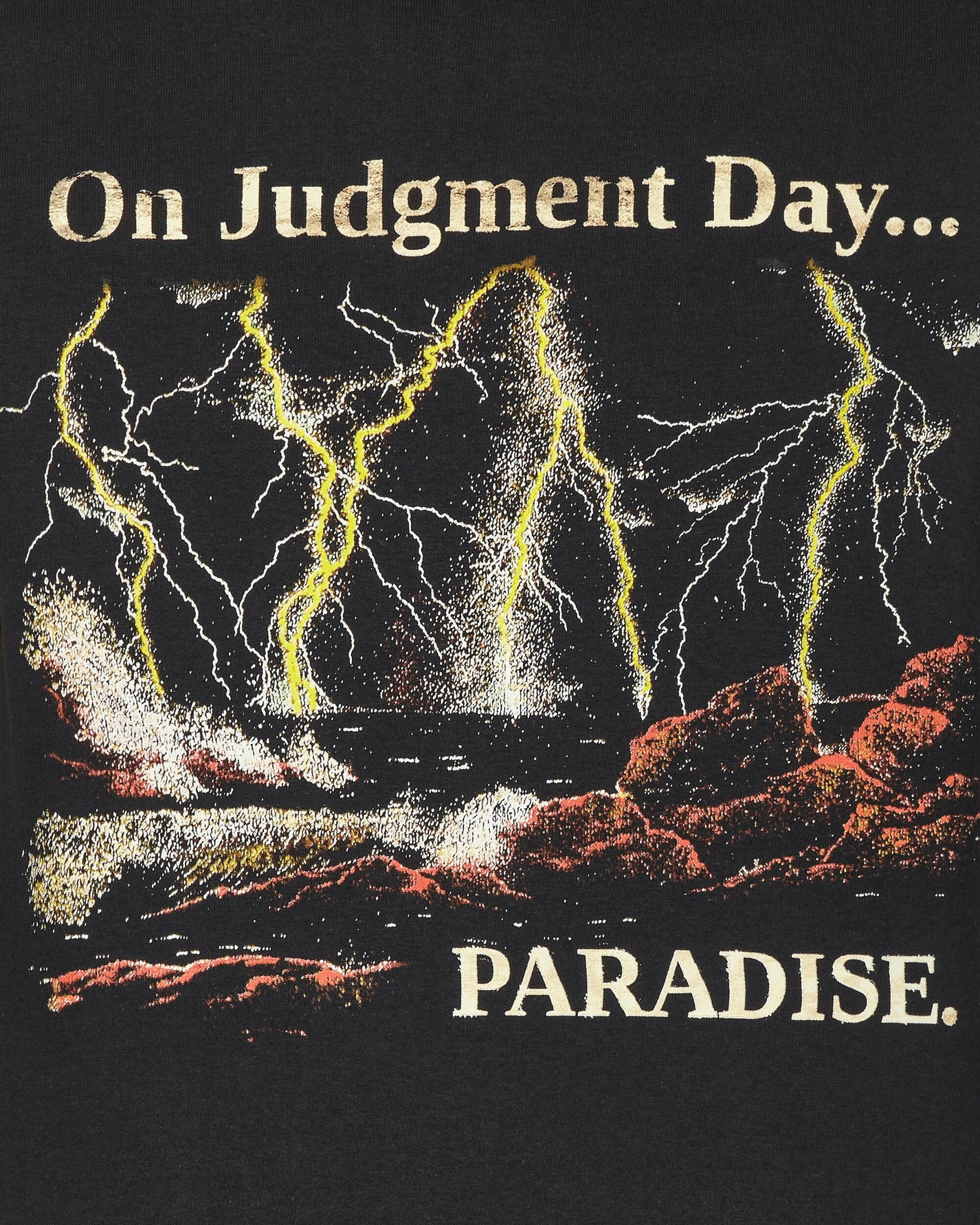 Paradis3 Judgement Day Tee Black T-Shirts Shortsleeve PAJUDTEE 001