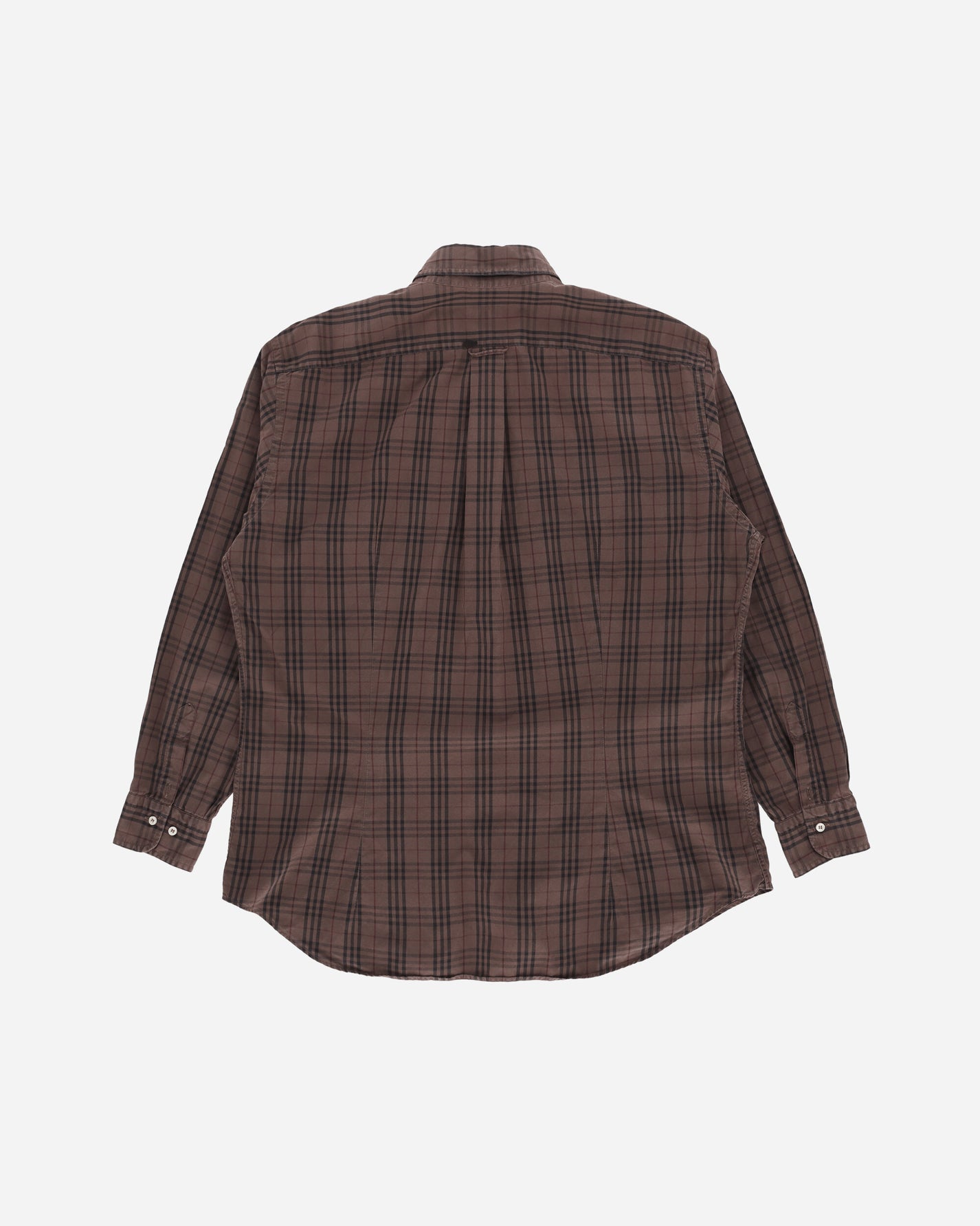 Pezze Vintage Burberry Brown Shirt Brown Shirts Longsleeve Shirt 27249 1