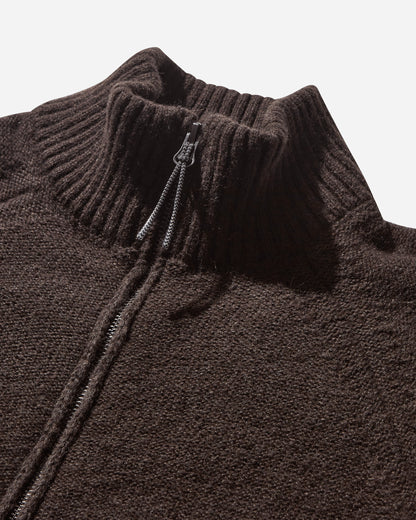 ROA Mohair Cardigan Brown Knitwears Sweaters RBMW0287YA22 BRW0001