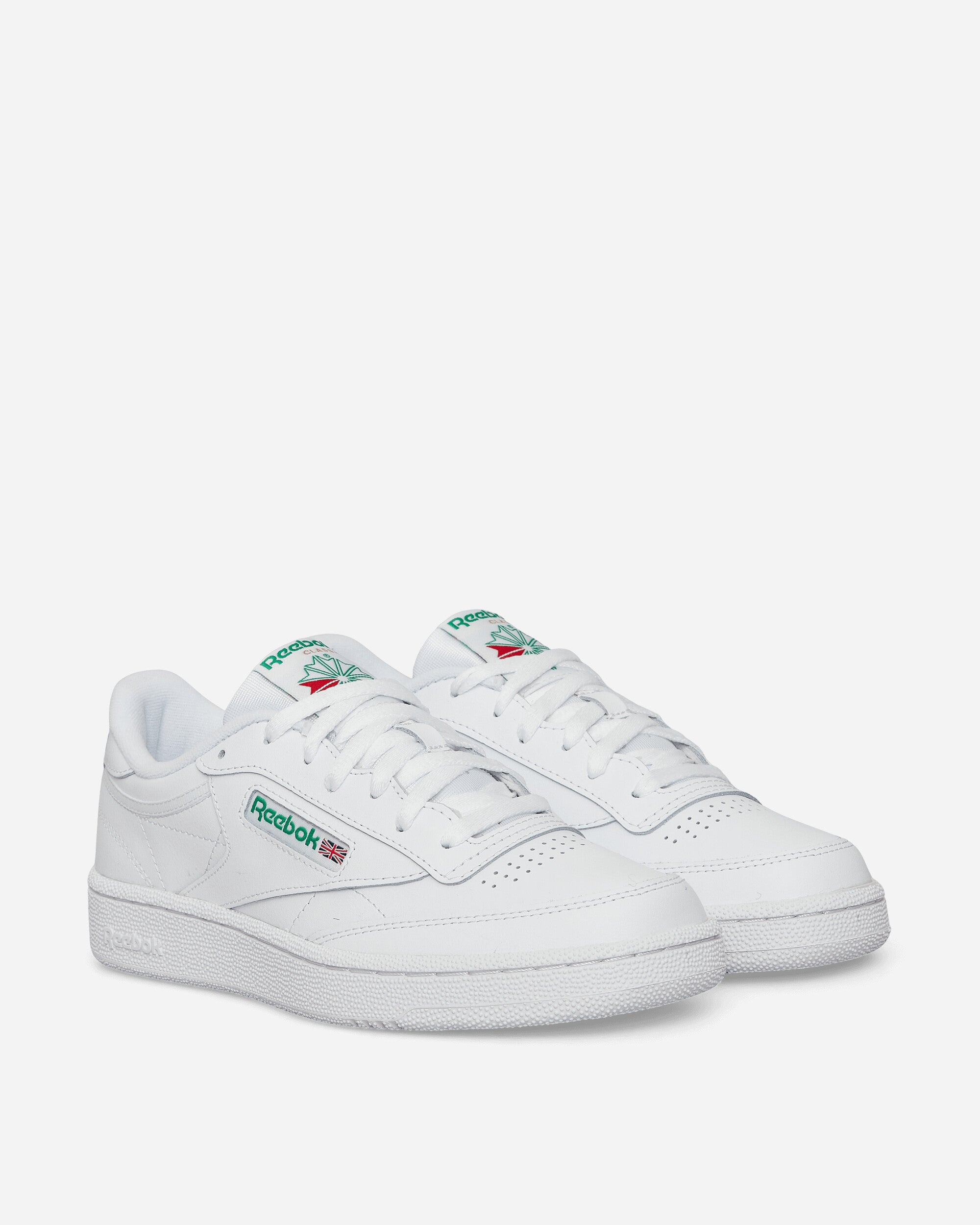 Reebok Club C 85 Int-White/Green Sneakers Low RMIA04VC99LEA001