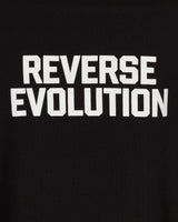 Slam Jam Devo Reverse Evolution Hoodie Black/Silver Sweatshirts Hoodies BBM0010JY03 BLS001