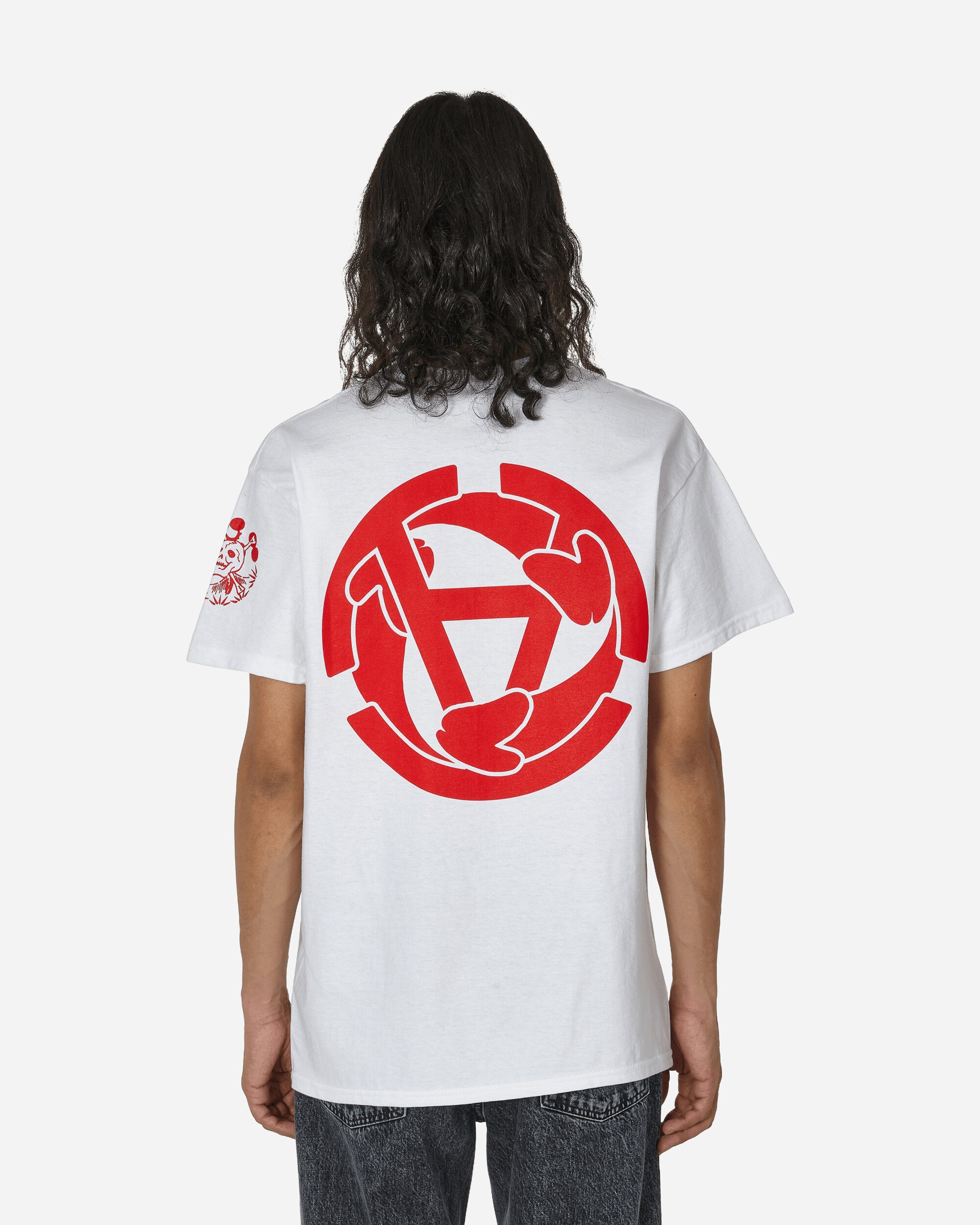 Slam Jam Narukiyo X Slam Jam T-Shirt WHITE T-Shirts Shortsleeve NKSJANNIVTEE 002