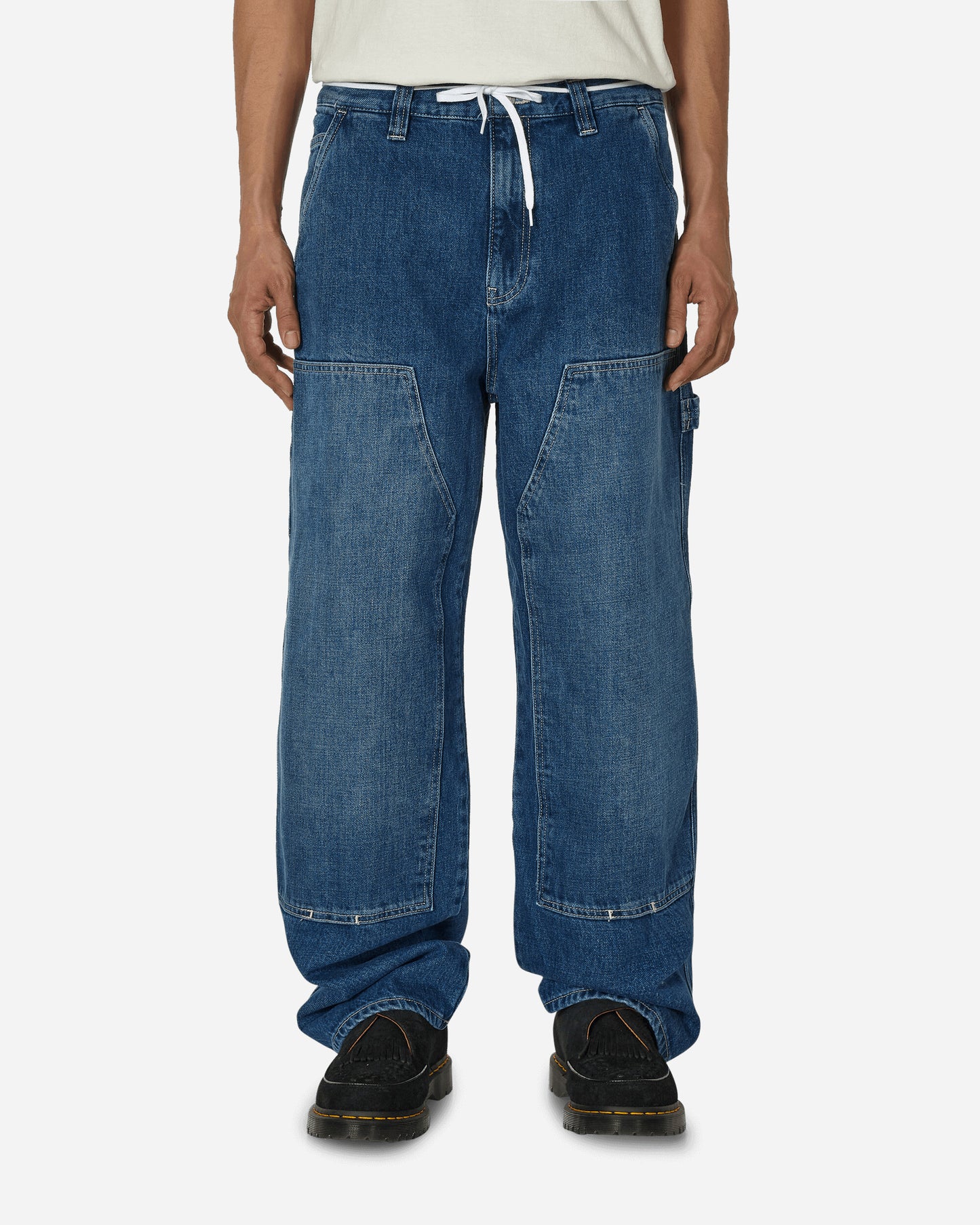 Stüssy Work Pant Denim Washed Blue Pants Denim 116482 0951