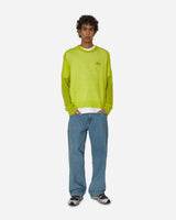 Stüssy S Loose Knit Sweater Lime Knitwears Sweaters 117205 LIME