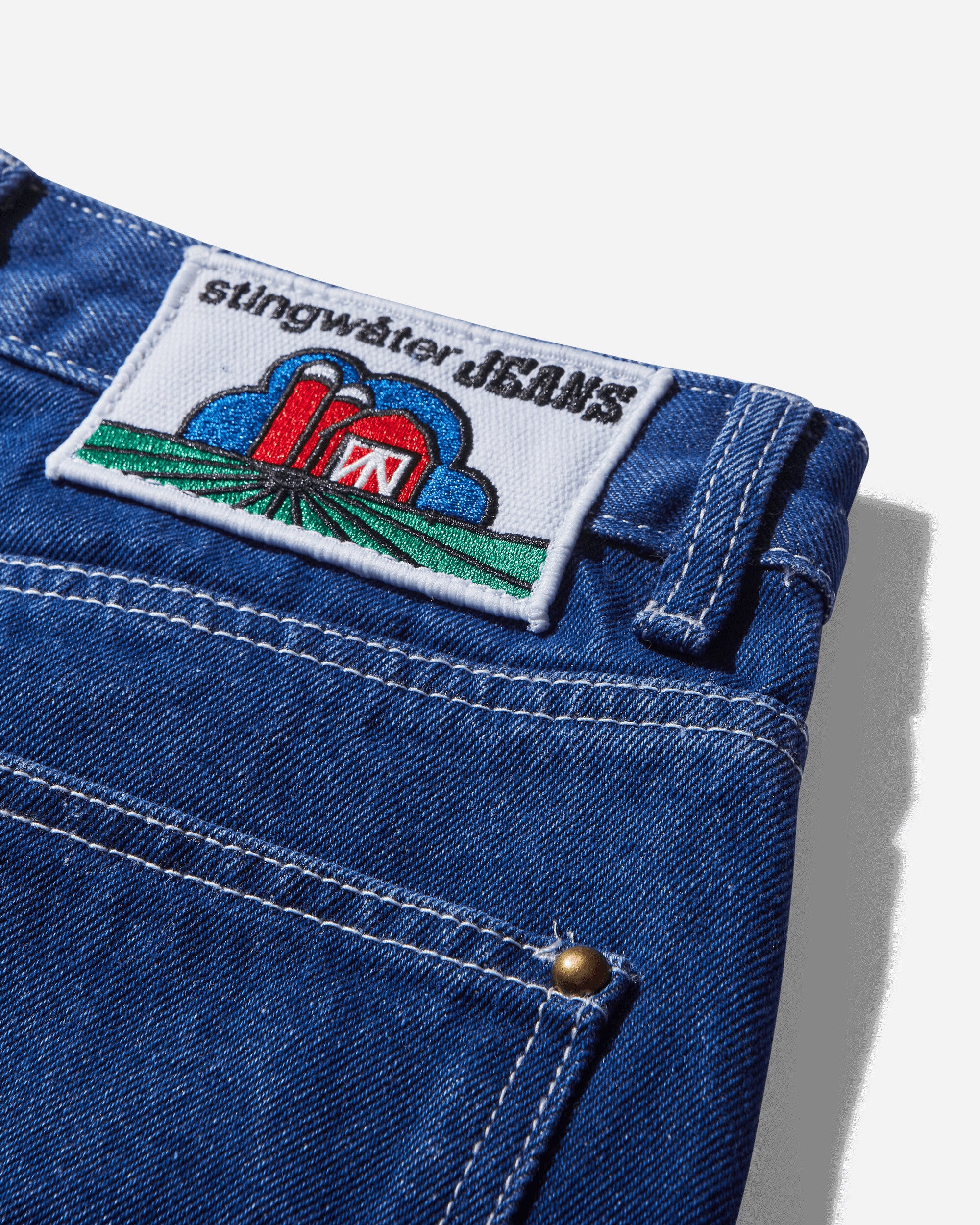 Stingwater Saloon Jean Shorts True Blue Shorts Denim Short SALJNS TRUEBLUE