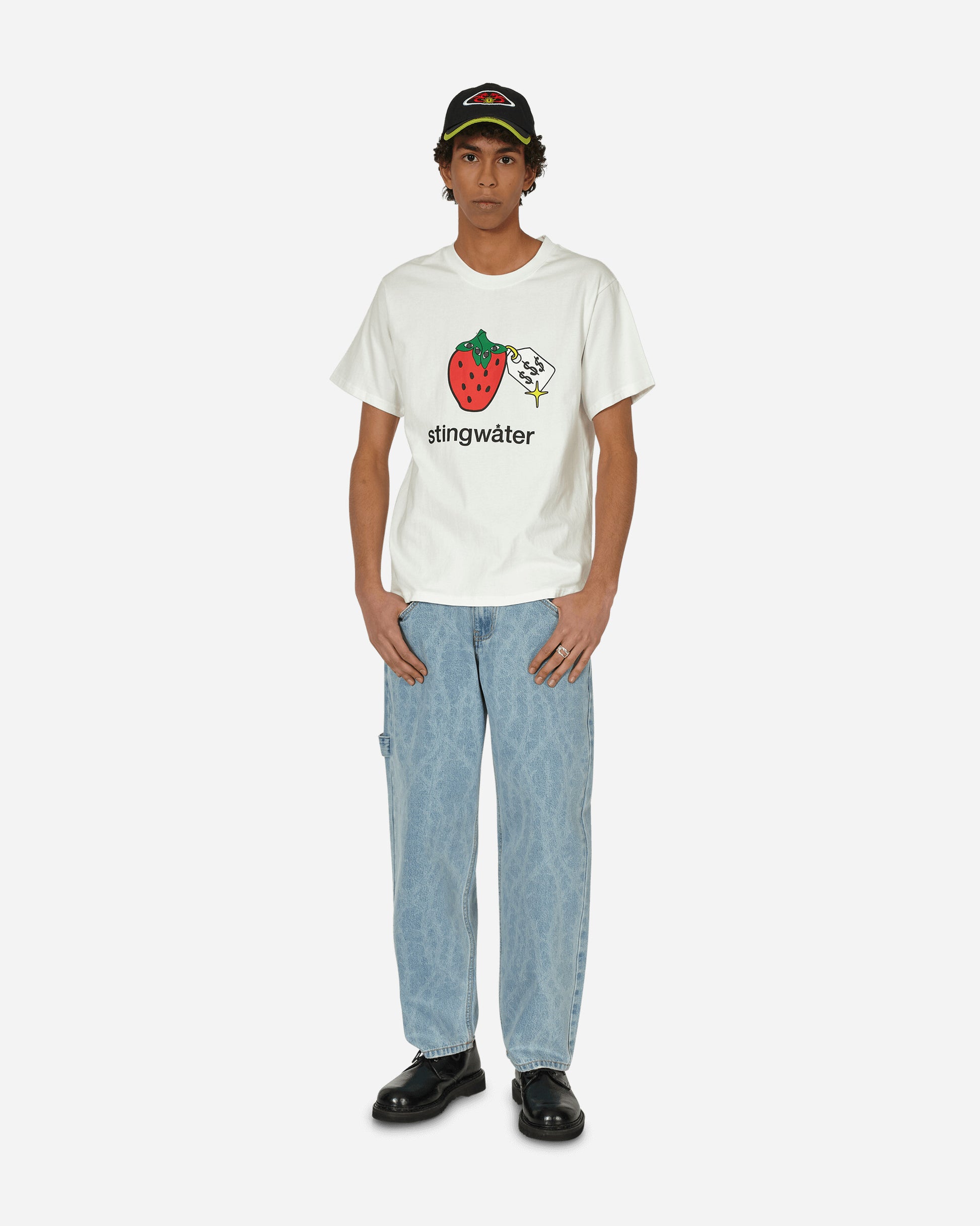 Stingwater V Speshal Organic Strawberry T Shirt White T-Shirts Shortsleeve VSPESHTEE WHT