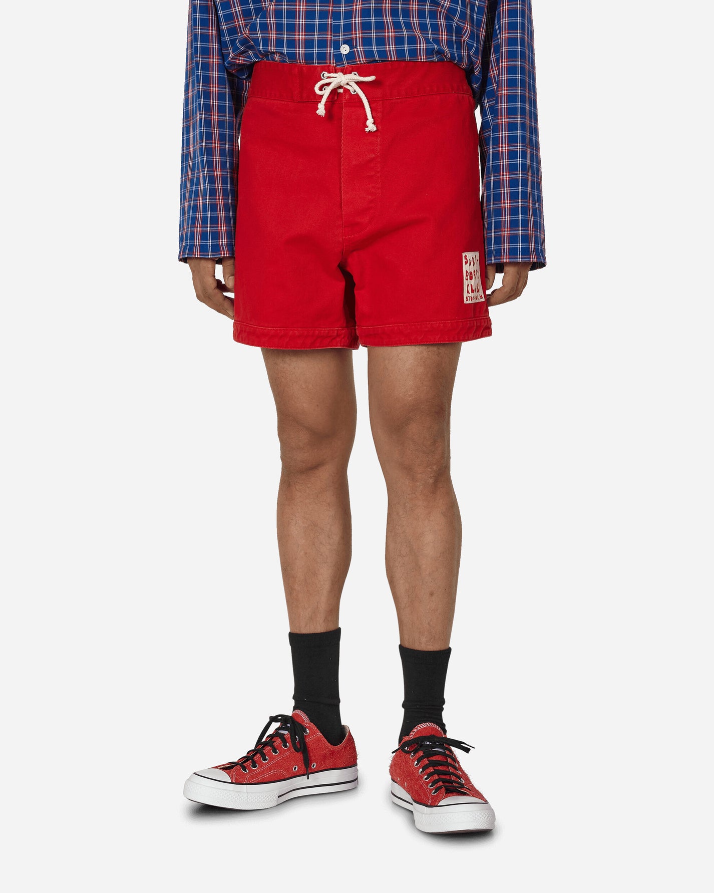 Stockholm (Surfboard) Club Cotton Shorts Red  Shorts Sweatshorts U5000027 1