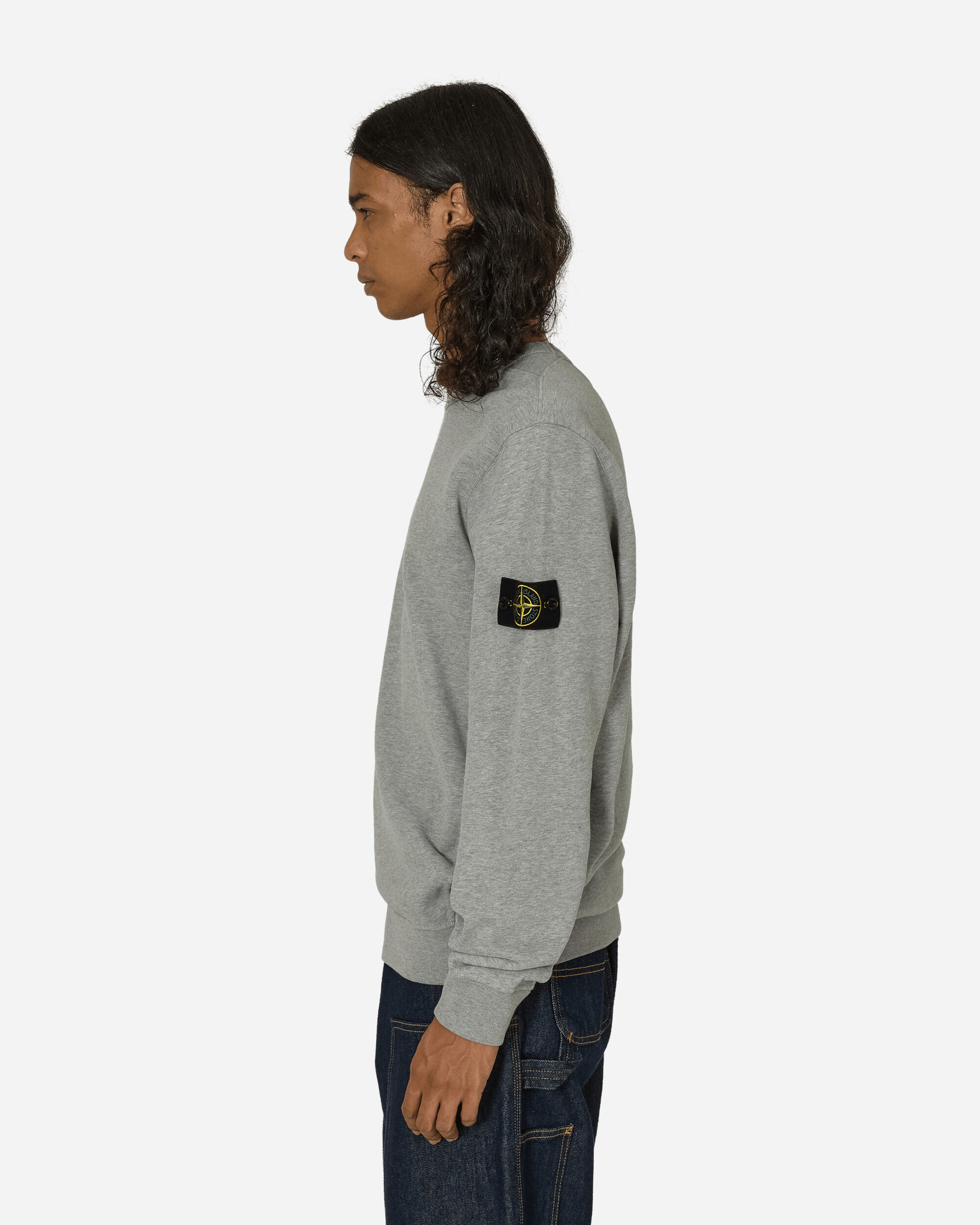 Stone Island Crewneck Sweatshirt Heater Grey Sweatshirts Crewneck 811562420 V0M64