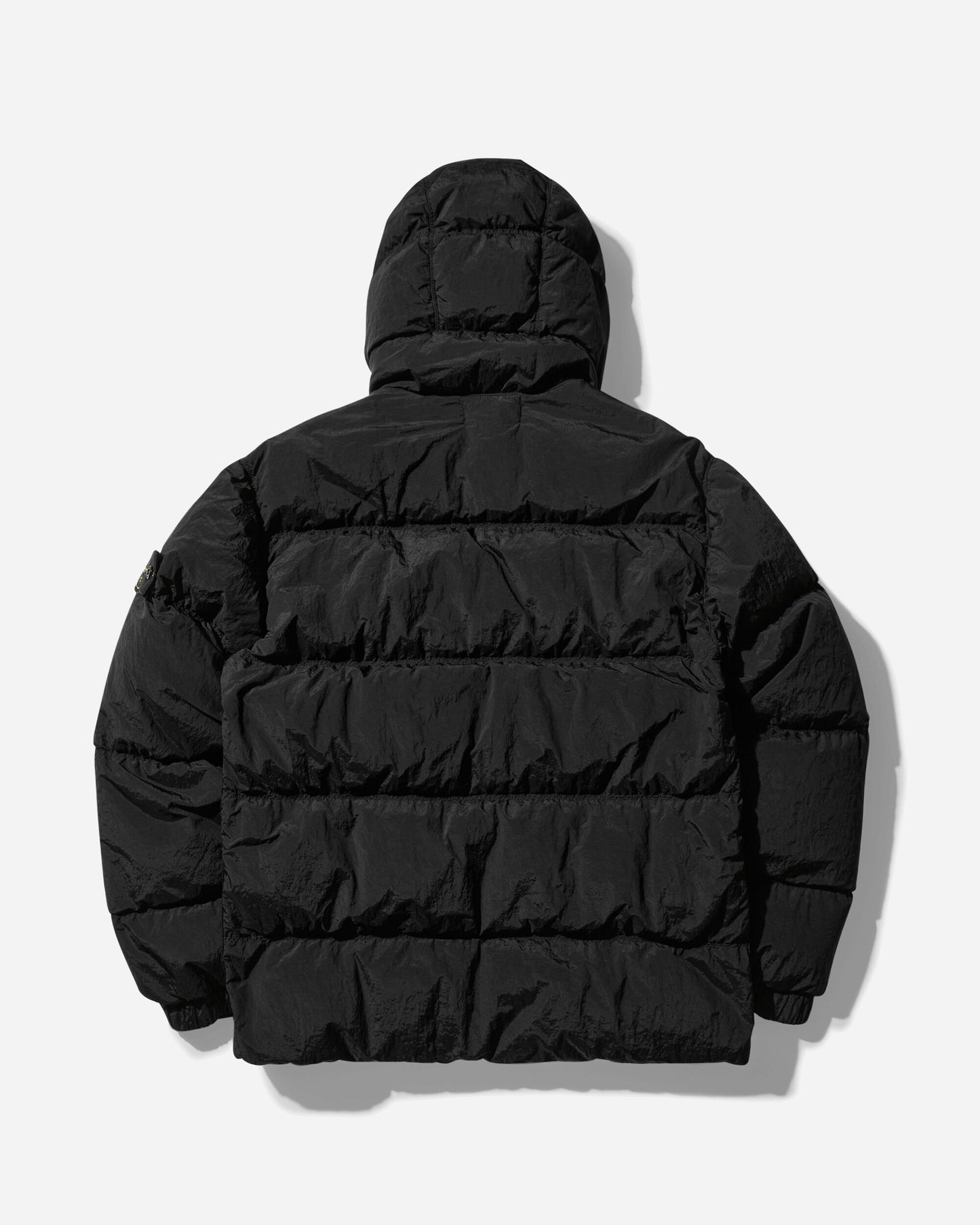 Stone Island Nylon Metal Hooded Down Jacket Black Coats and Jackets Down Jackets 811541419 V0029