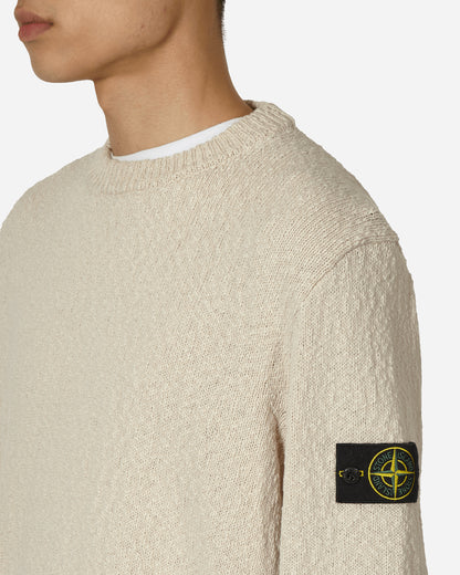 Stone Island Maglia Natural Beige Knitwears Sweaters 8015562B1 V0091