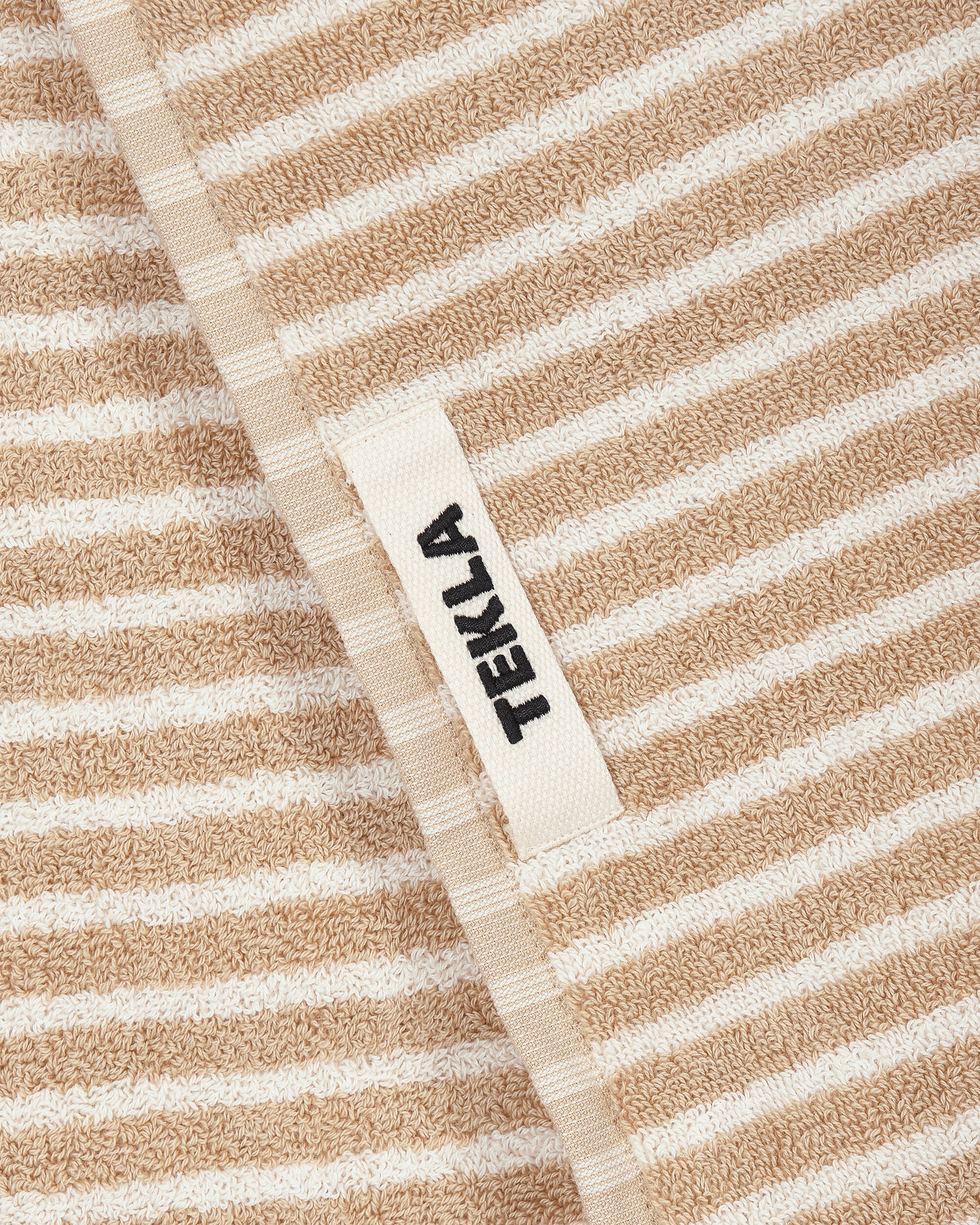 Tekla Hand Towel Ivory Stripes Textile Bath Towels TT-IVST-50x90 IVST