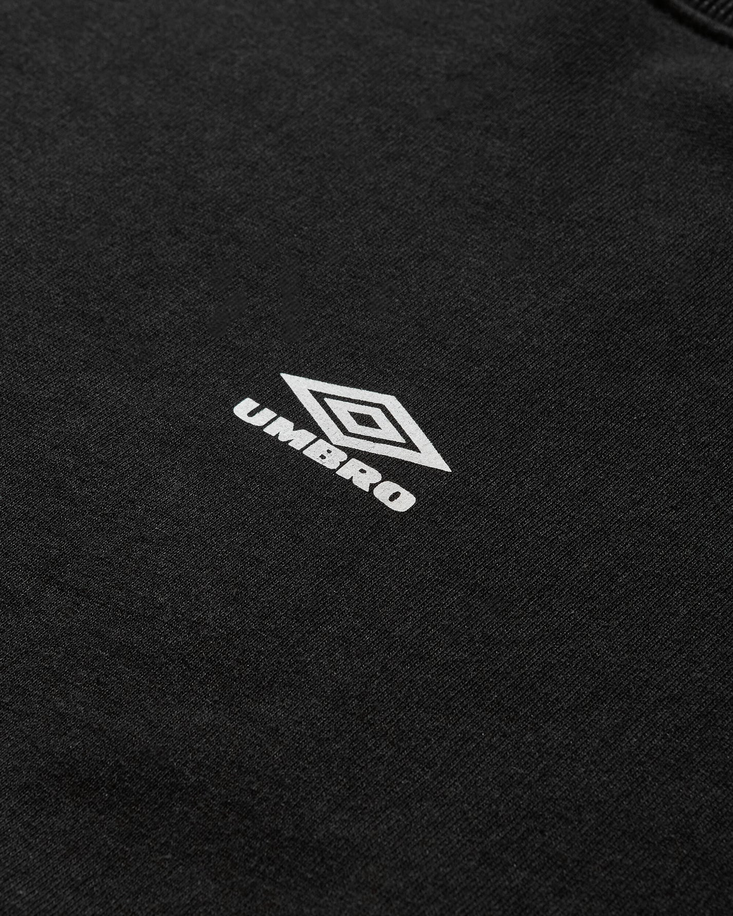 Umbro Regular Tee Logo Black T-Shirts Shortsleeve Shirt UBMW089FA59 BLK0001