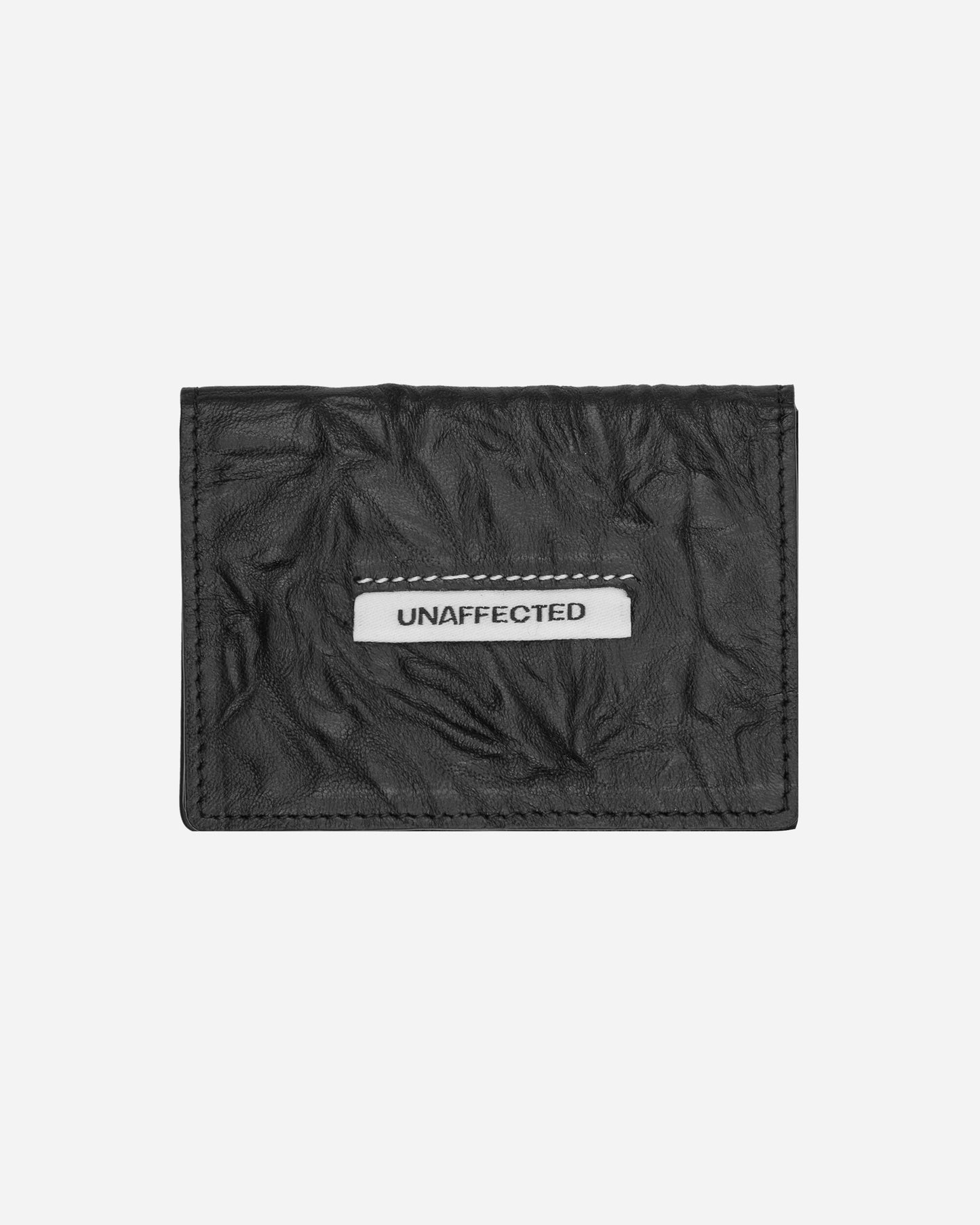 Unaffected Folded Card Holder (Non Seasonal) Black Wallets and Cardholders Wallets UN00ALLAC06 BLACK