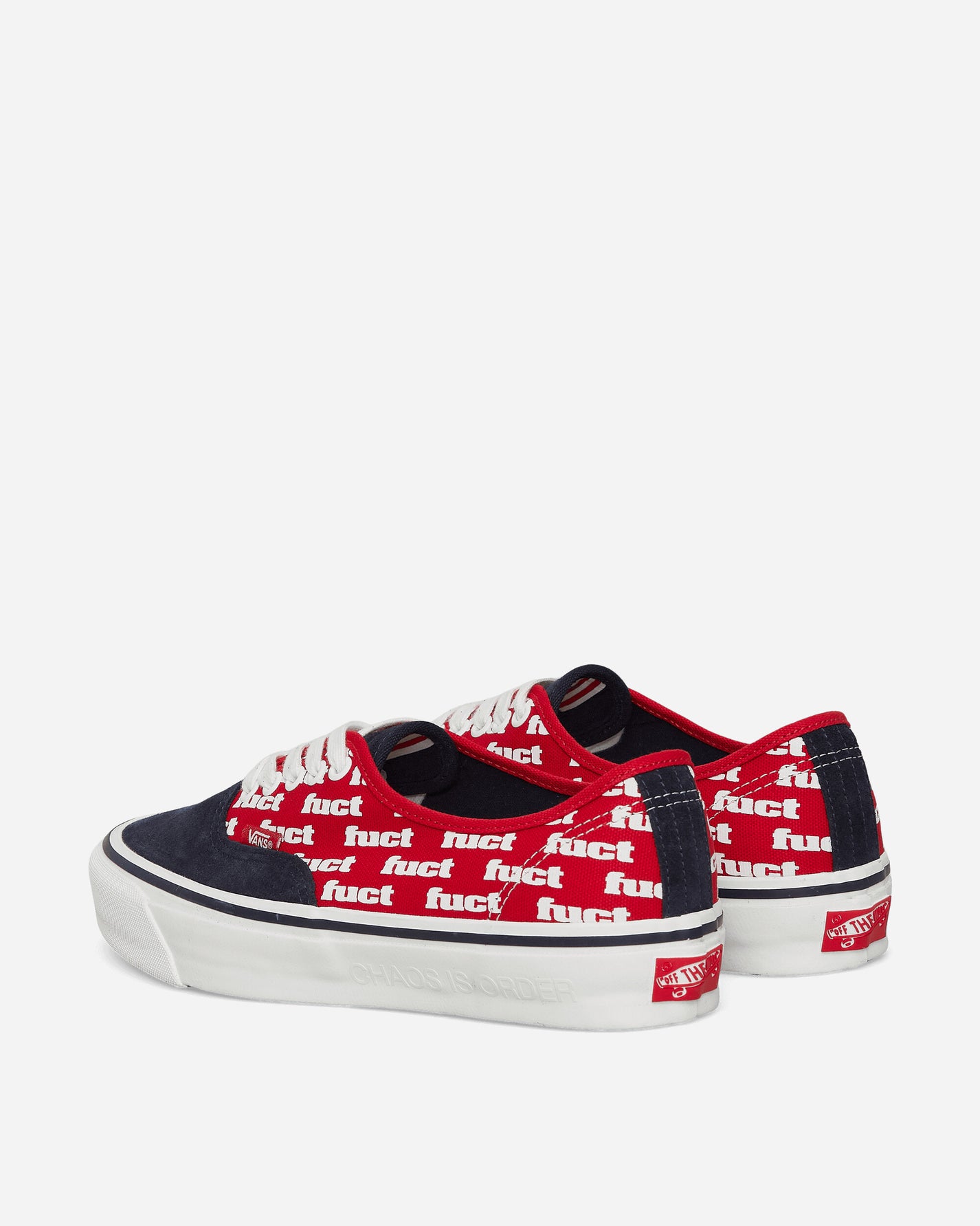 Vans Lx Authentic Reissue 44 X Fuct X Slam Jam Racing Red/Multi Sneakers Low VN0007QZ