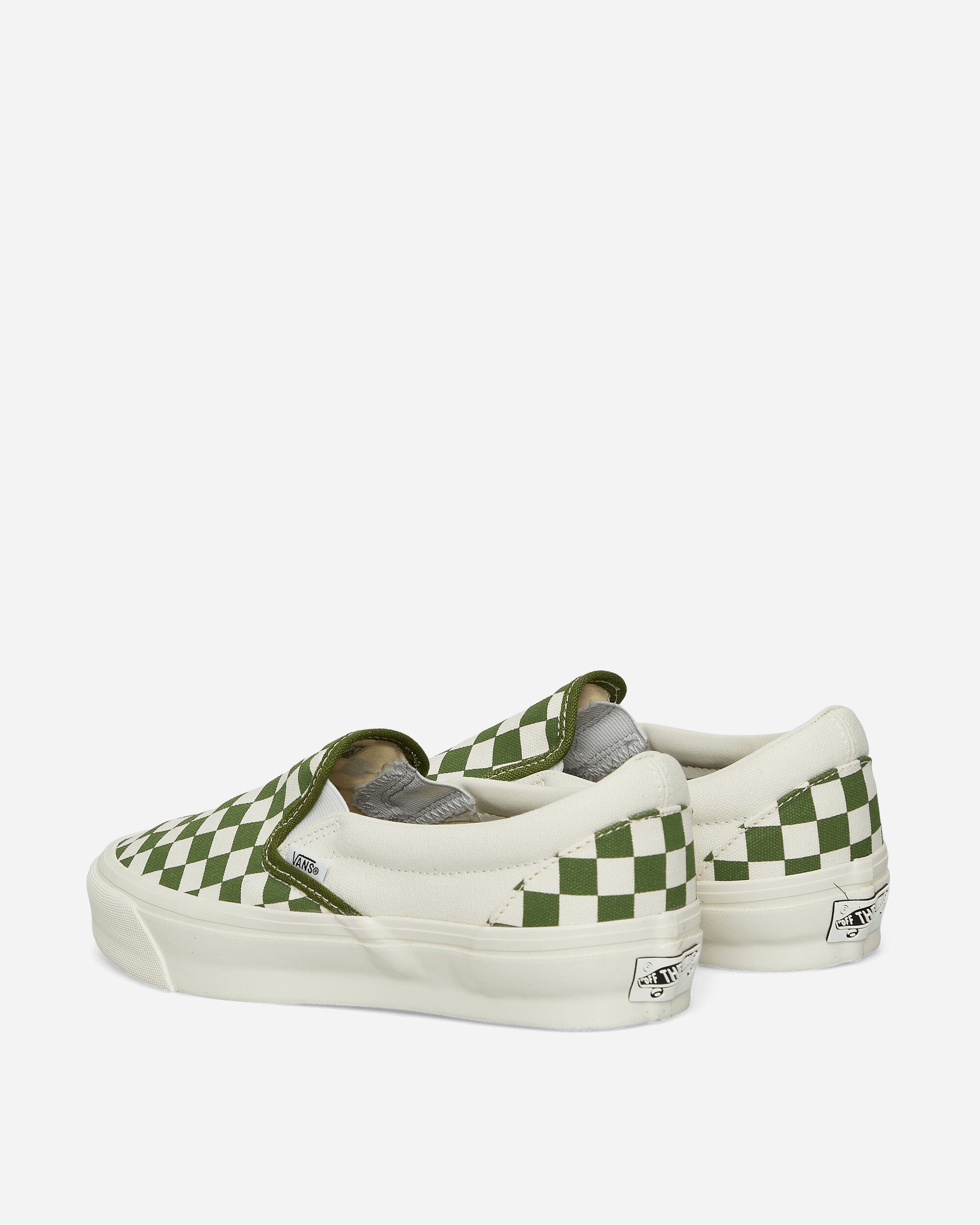 Vans Speed Vibram Checkerboard Pesto Sneakers Slip-On VN000CSECIB1