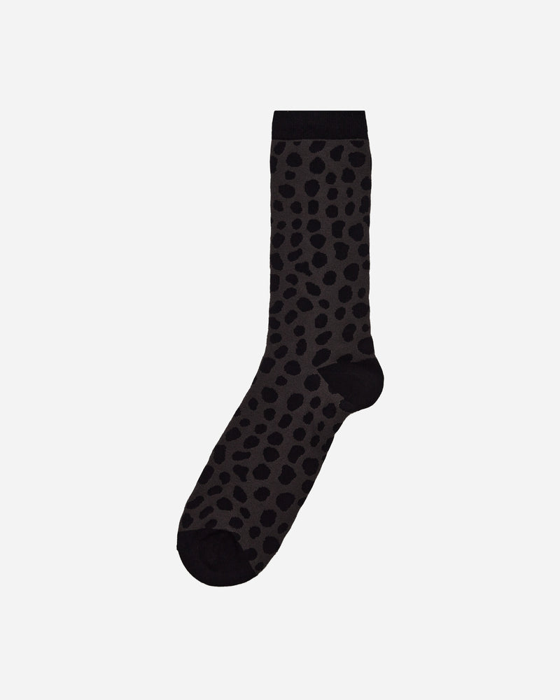 WACKO MARIA Leopard Socks Gray Underwear Socks WMA-SO03 GRY