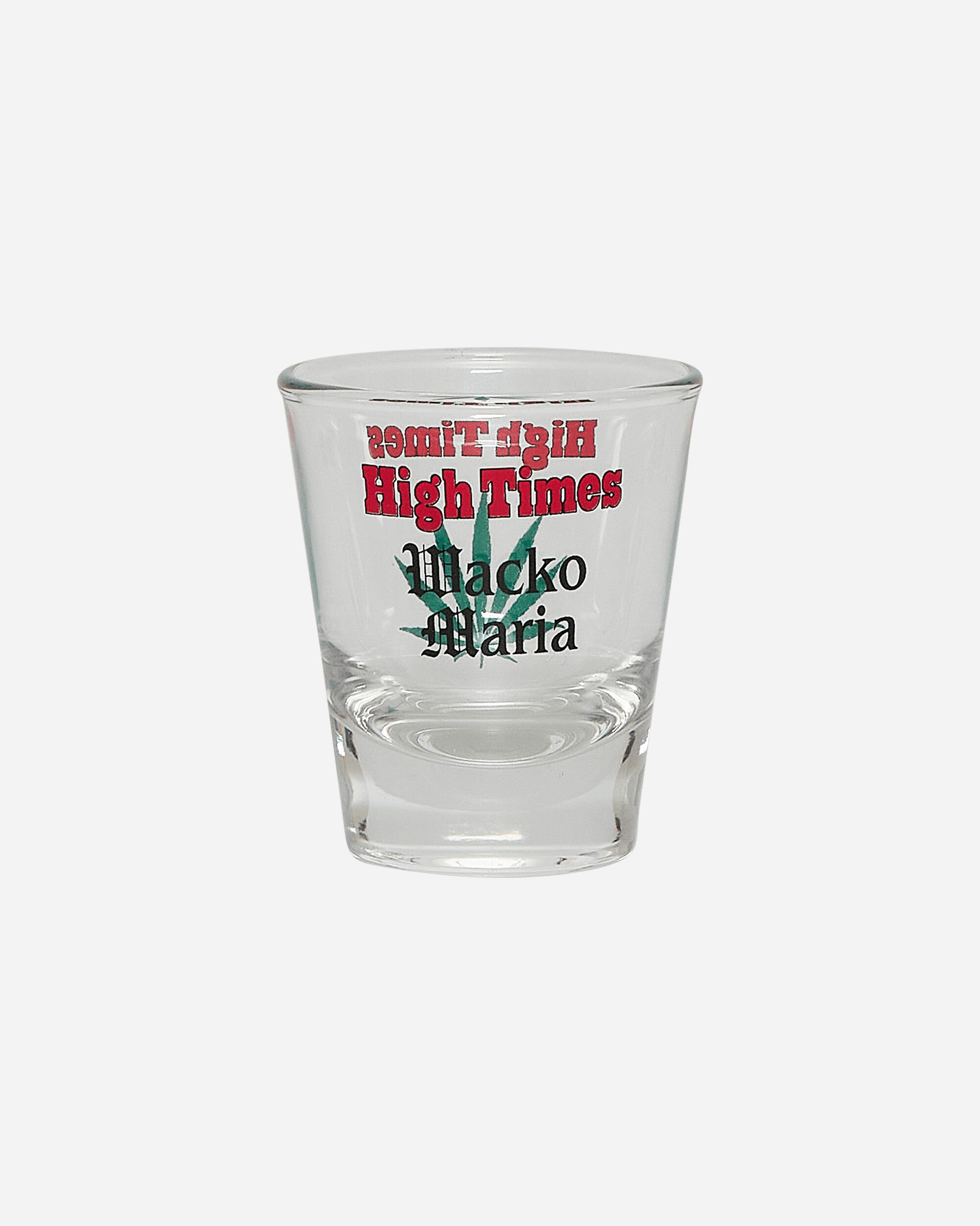 WACKO MARIA Hightimes / Shot Glass Clear Tableware Mugs and Glasses HIGHTIMES-WM-GG03 CLR