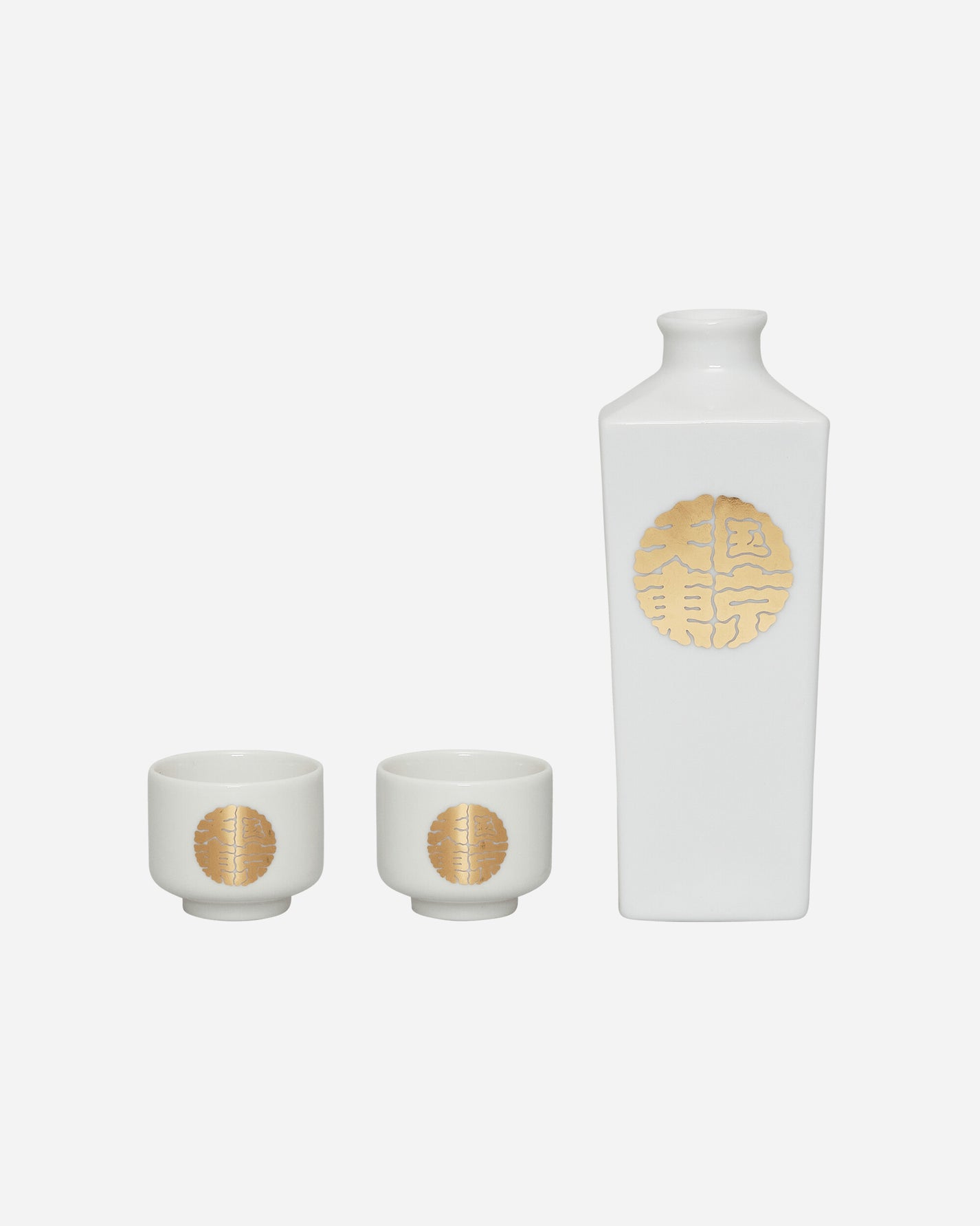 WACKO MARIA Sake Bottle & Cup White Home Decor Sets 23FW-WMA-GG01 WHITE