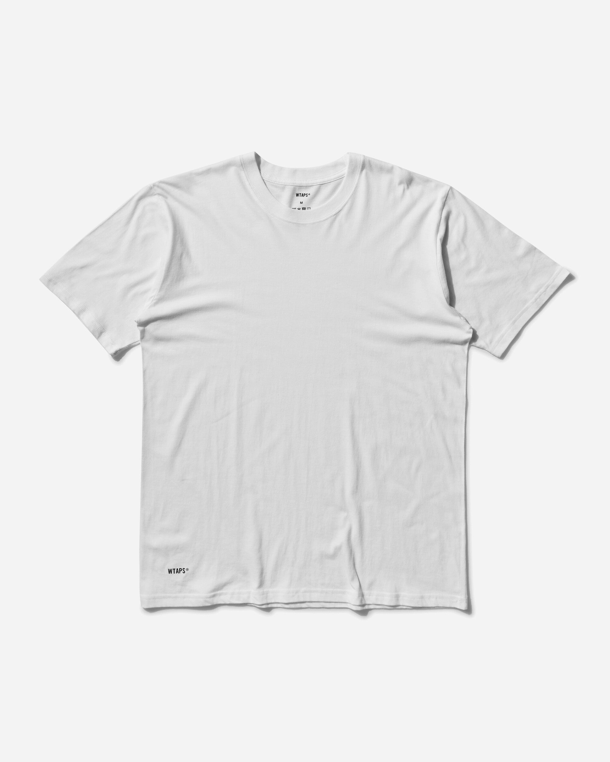 WTAPS Underwear 01 White T-Shirts Shortsleeve 242MYDT-UWM01 004