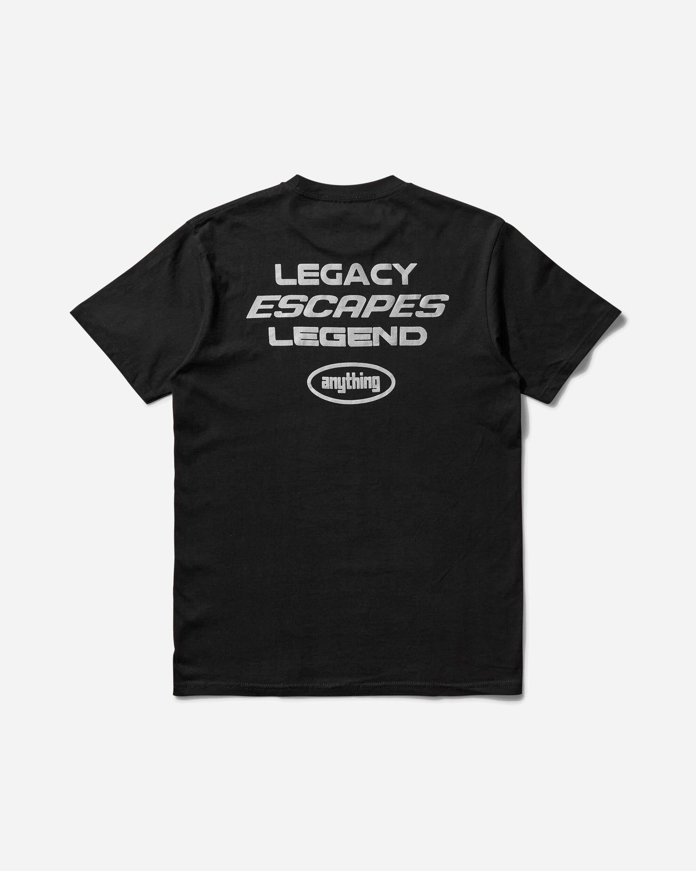 aNYthing Legacy T-Shirt Black T-Shirts Shortsleeve ANY-018 BLACK