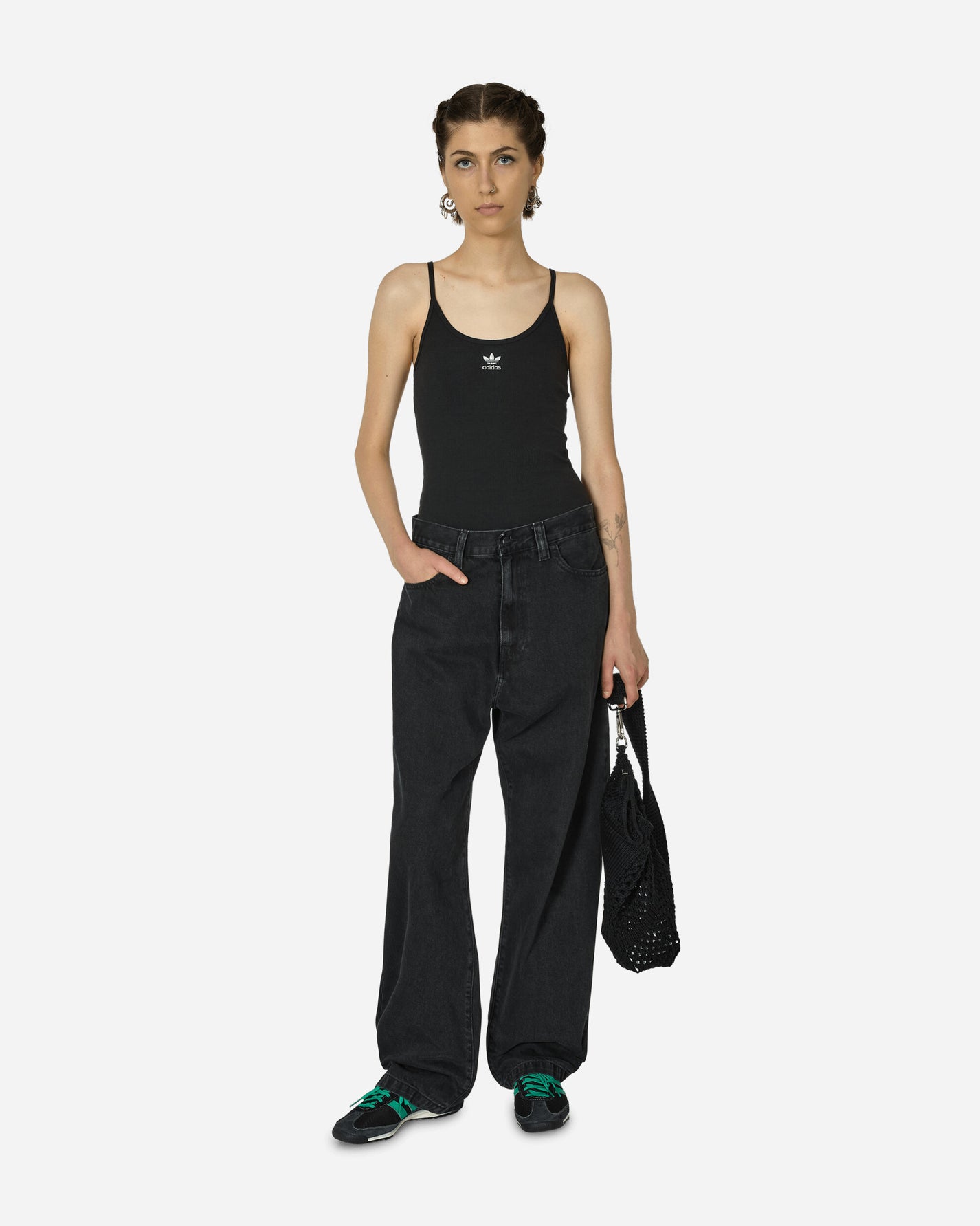 adidas Wmns Ess Onesie Black Pants Jumpsuits JC6212