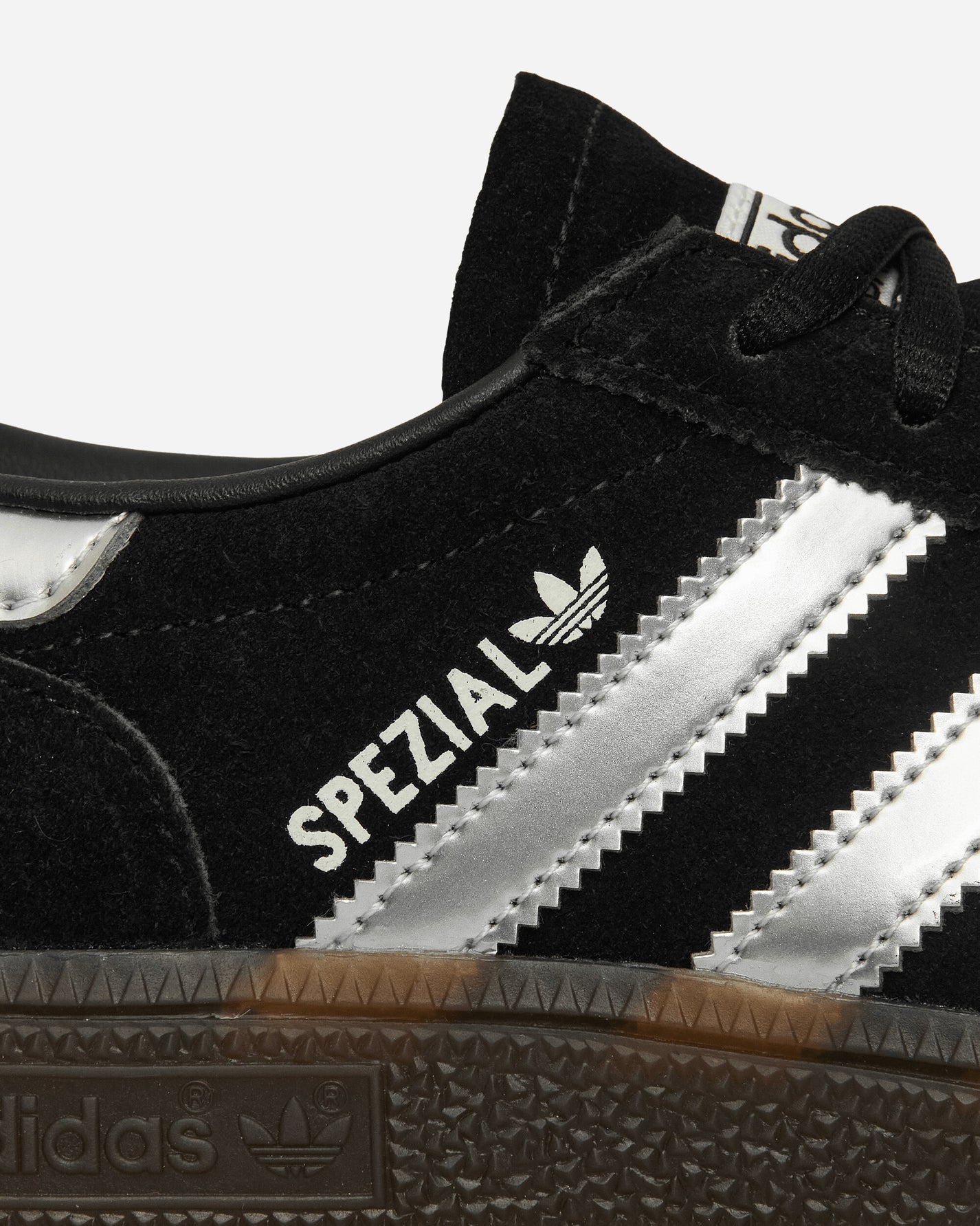 adidas Handball Spezial Core Black/Silver Met Sneakers Low JP5356