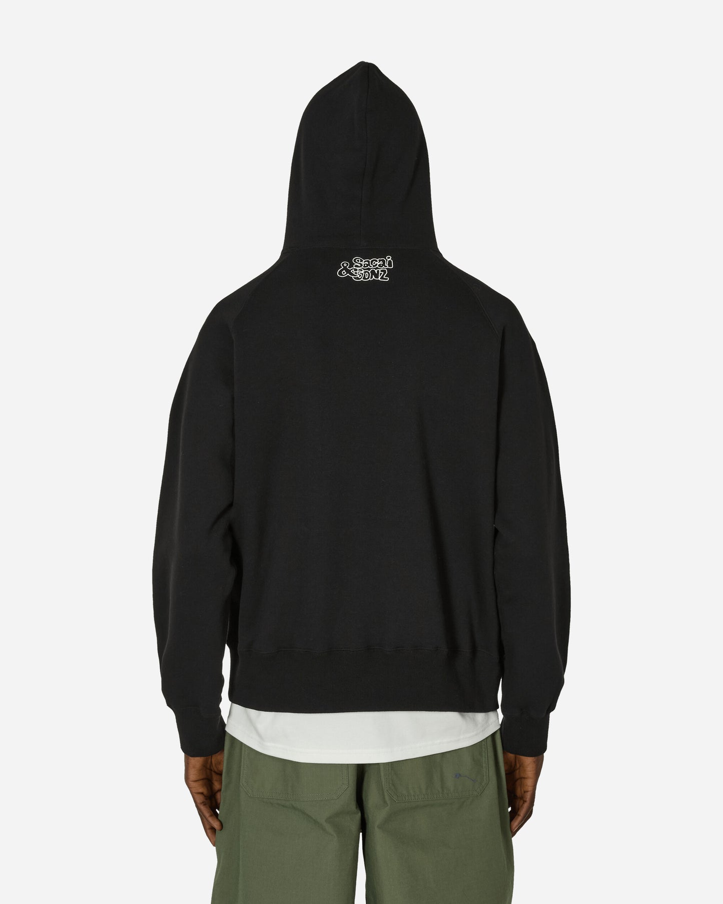 sacai Sacai Gonz The Good Vibes Tribe Hoodie Black Sweatshirts Hoodies 24-0823S 001