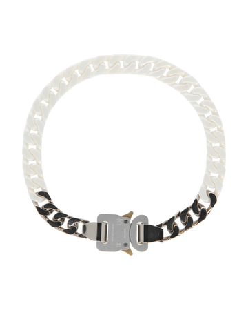 Alyx Logo buckle necklace for Men - Silver in UAE | Level Shoes