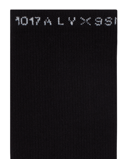 1017 Alyx 9SM 3 Pack Socks Black Underwear Socks AAUSS0023FA01 BLK0001