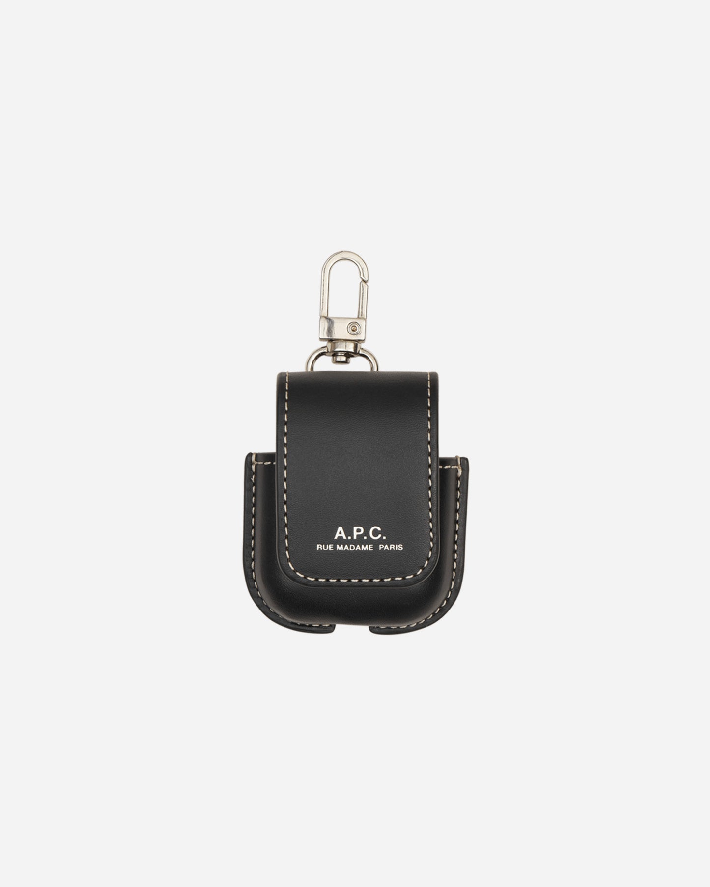 A.P.C. Airpods Case Max Black  Equipment Keychains PXAWV-M63423 LZZ