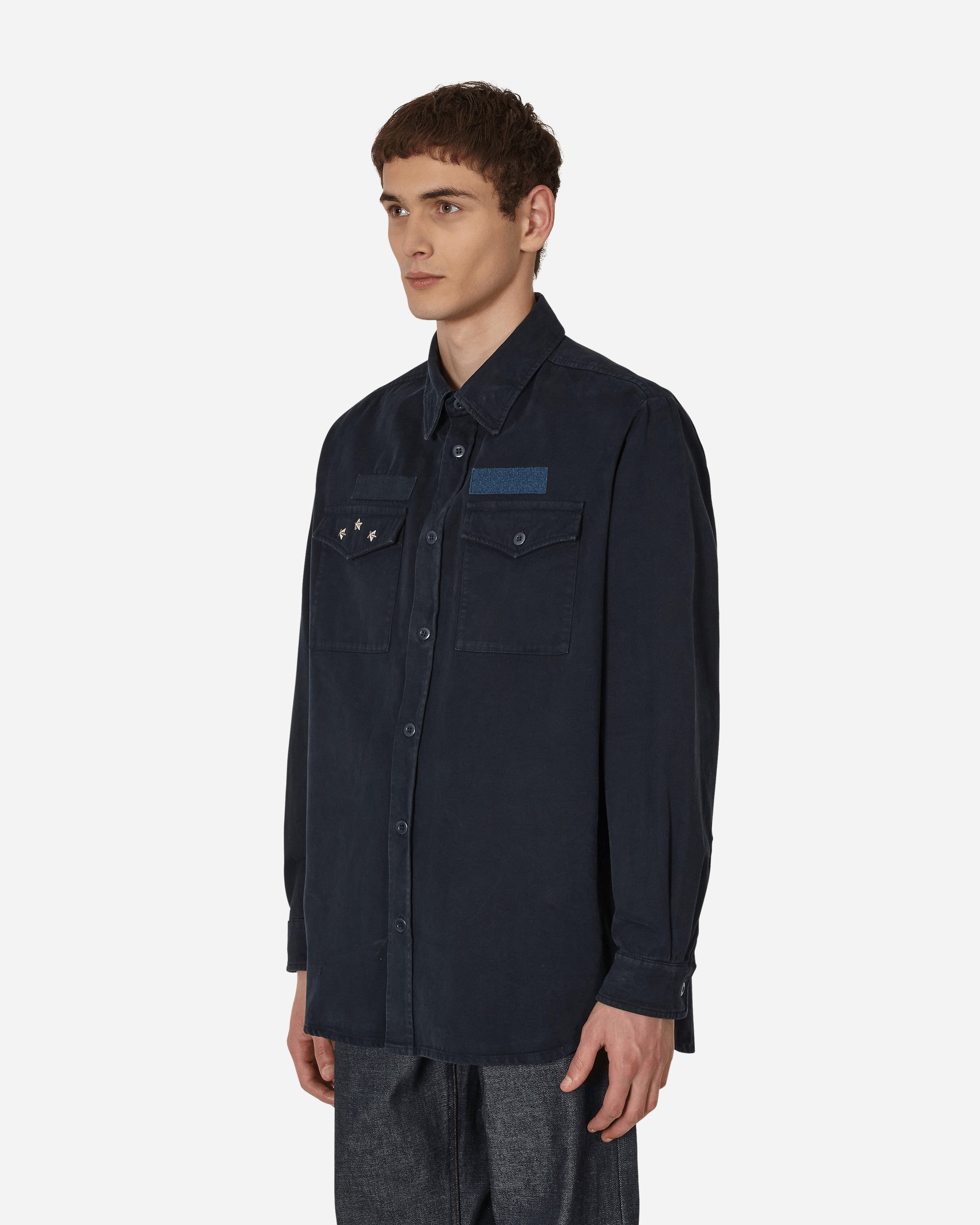 A.P.C. Overshirt Marine Shirts Overshirt COFCI-M02778 IAJ